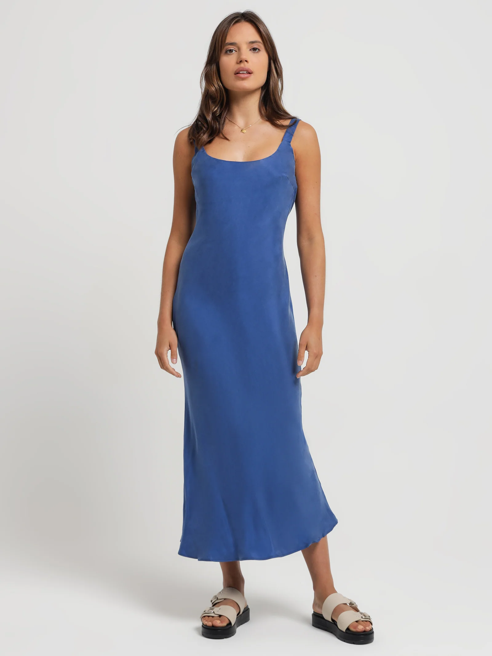 Ren Cupro Slip Dress