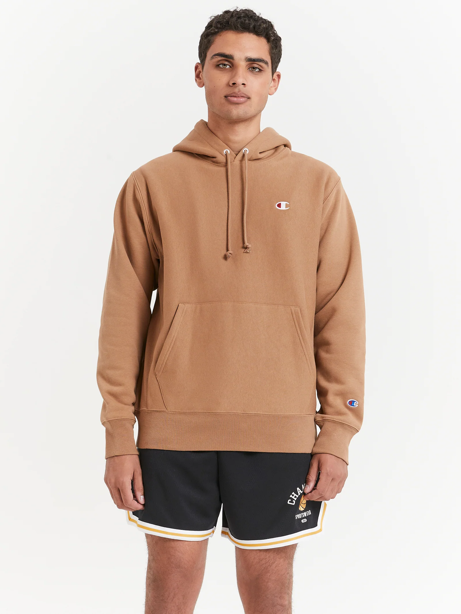 Reverse Weave C Logo Hoodie