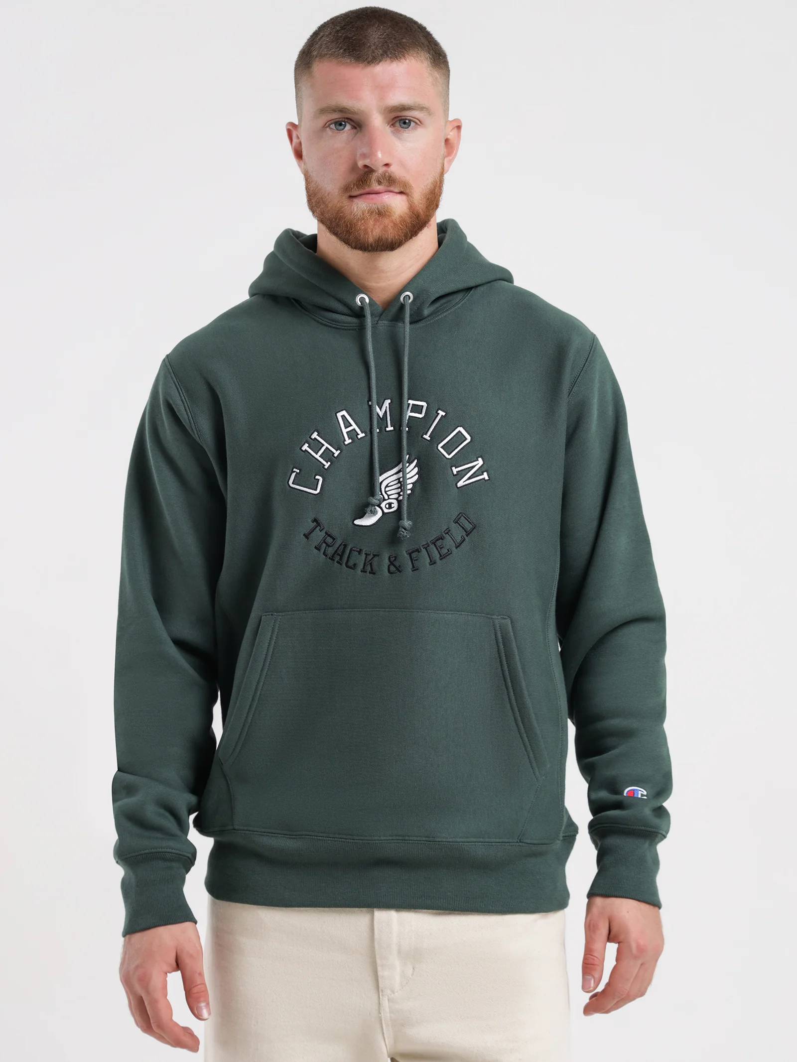 Reverse Weave Collegiate Hoodie