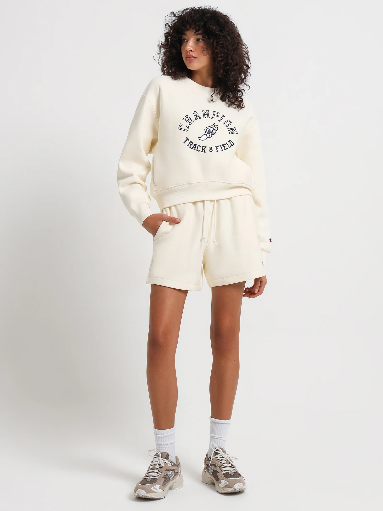Reverse Weave Collegiate Track & Field Shorts - Image 2