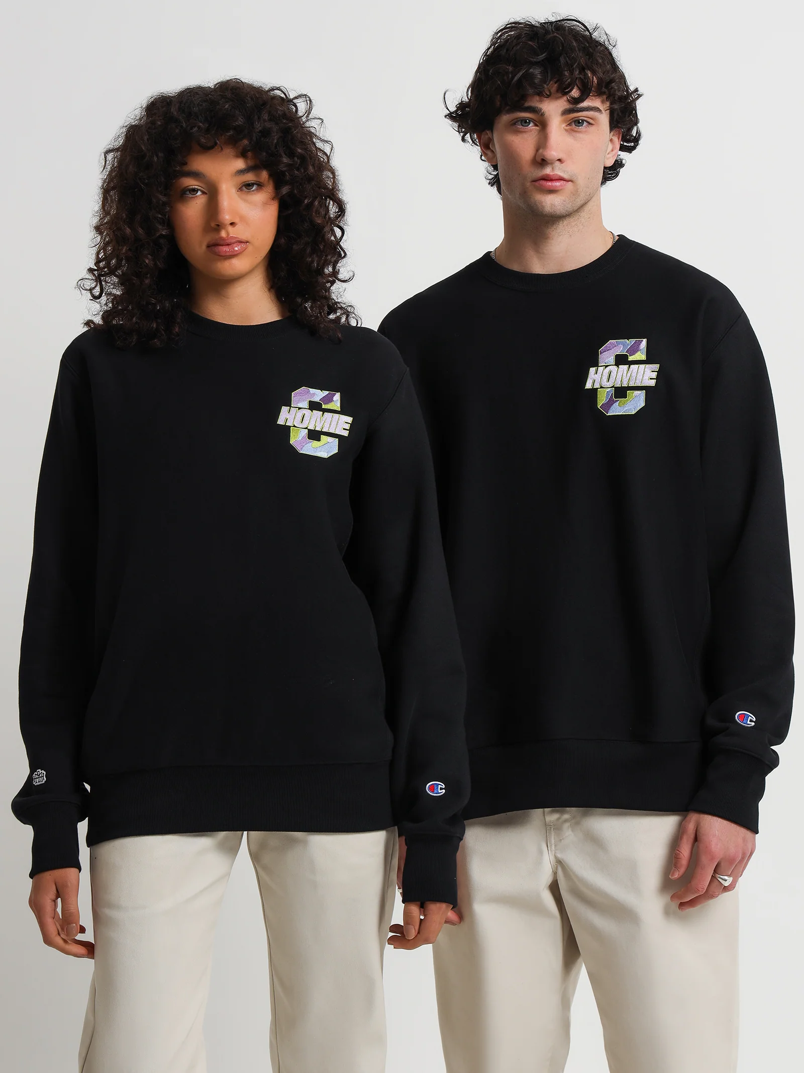 Reverse Weave HoMie Camo Crew