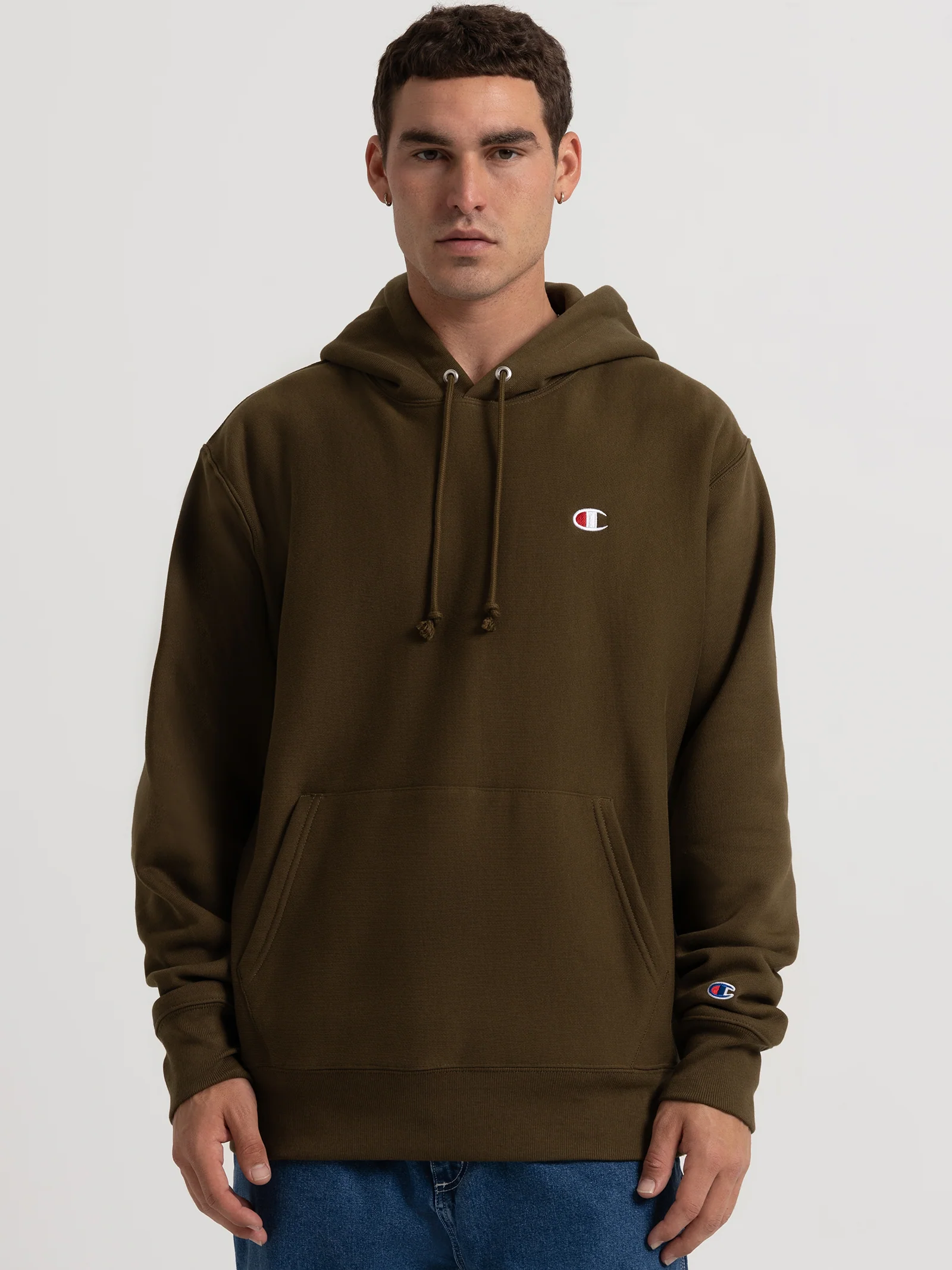 Reverse Weave Hoodie