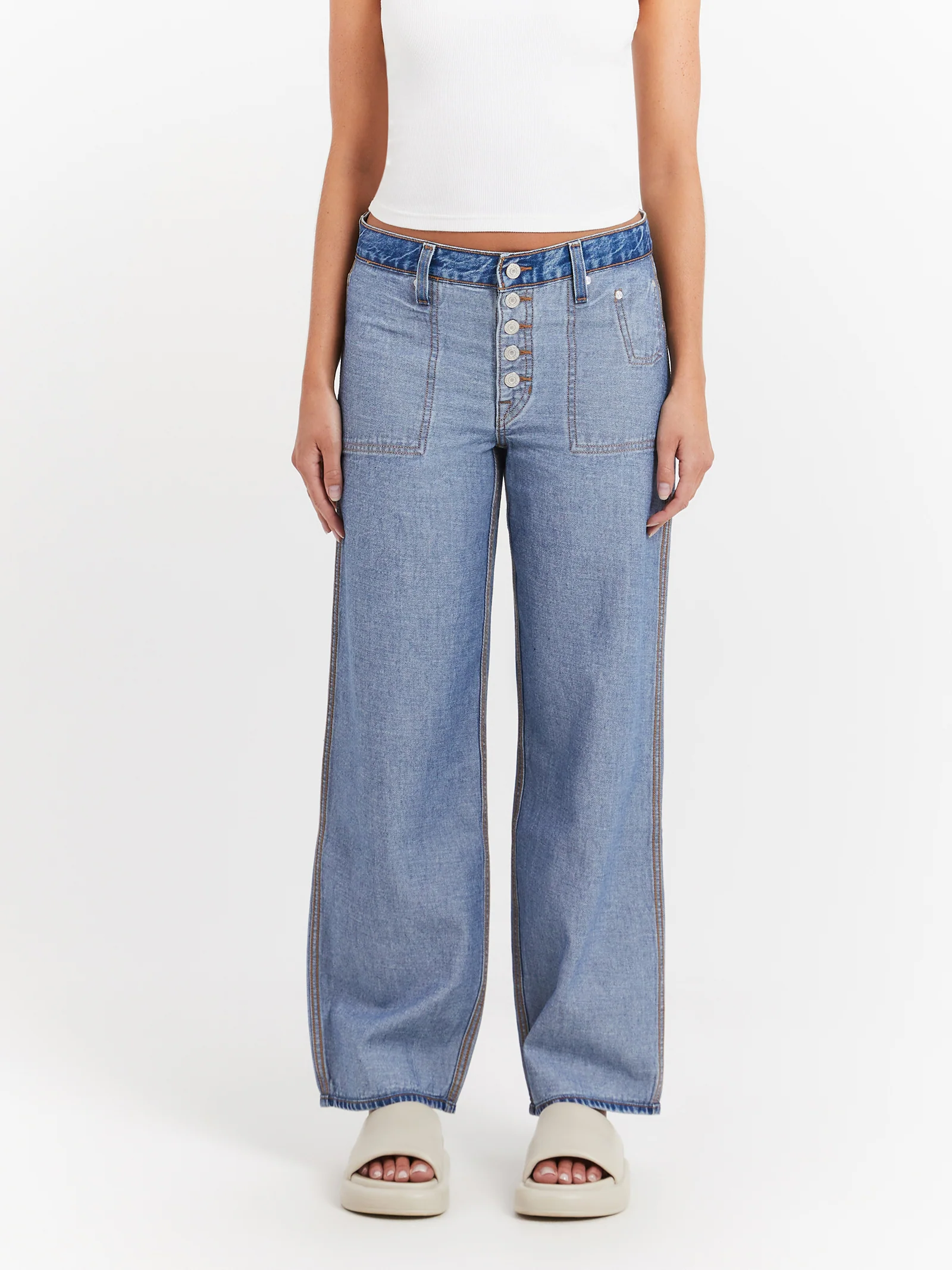Reversible Baggy Dad Jeans