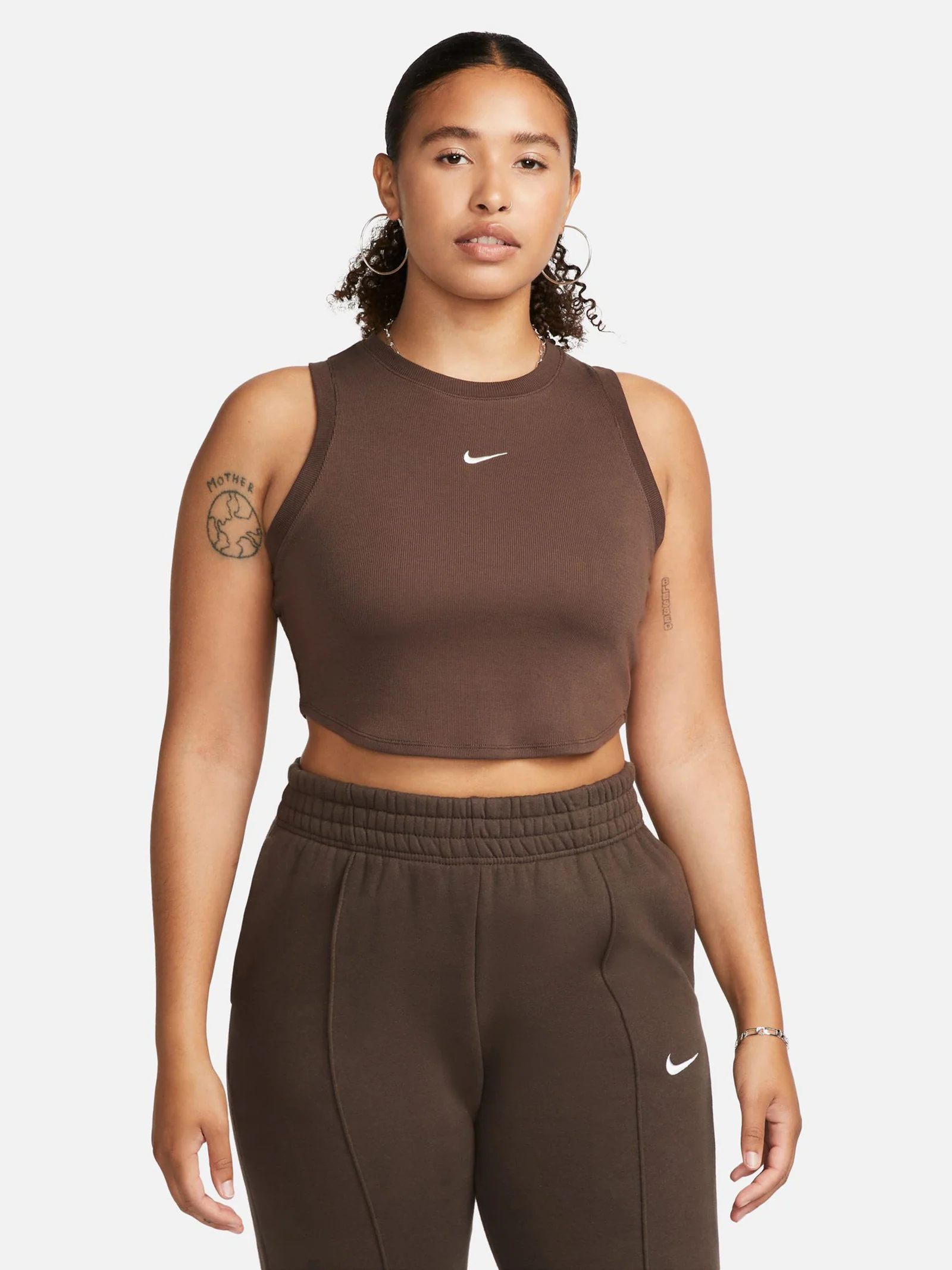 Ribbed Cropped Tank