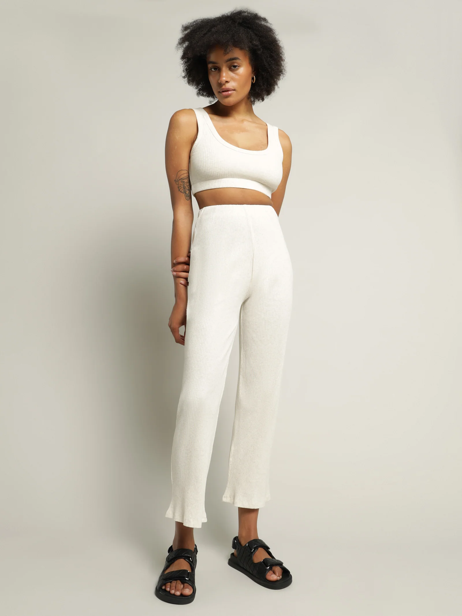 Ribbed Lounge Crop Top - Image 5