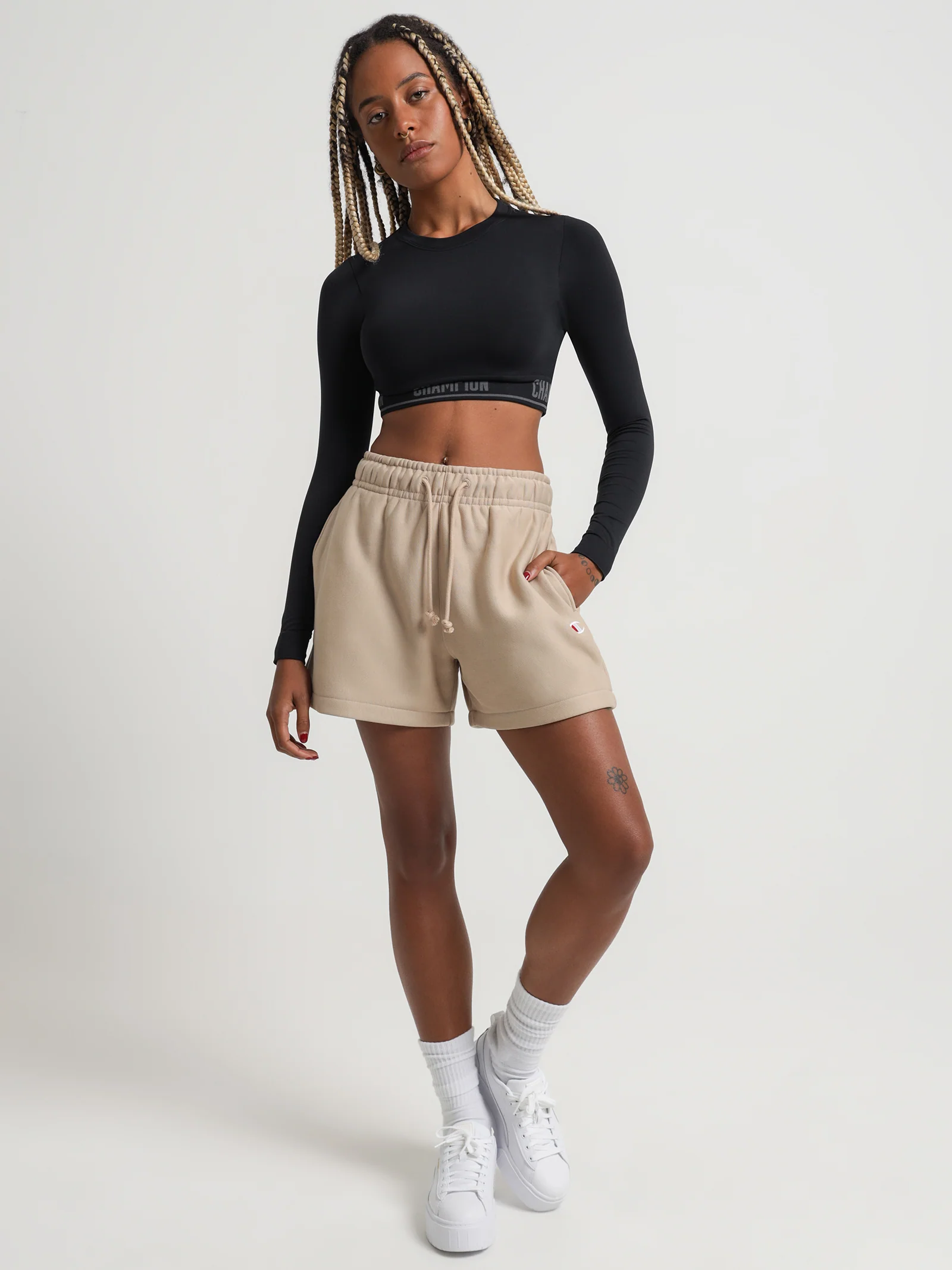 Roch Flex Long Sleeve Crop - Image 2