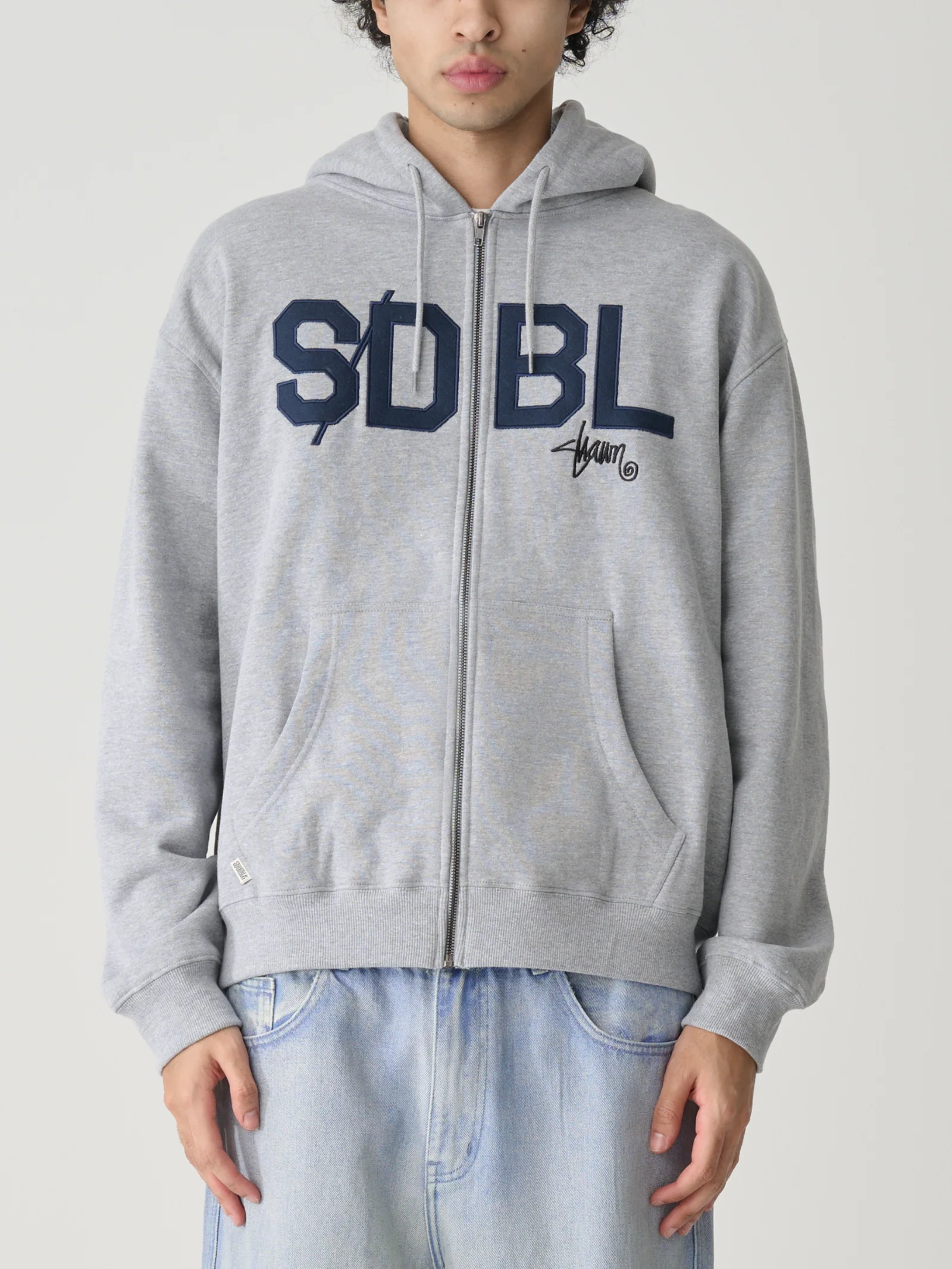 Applique Zip Thru Hood