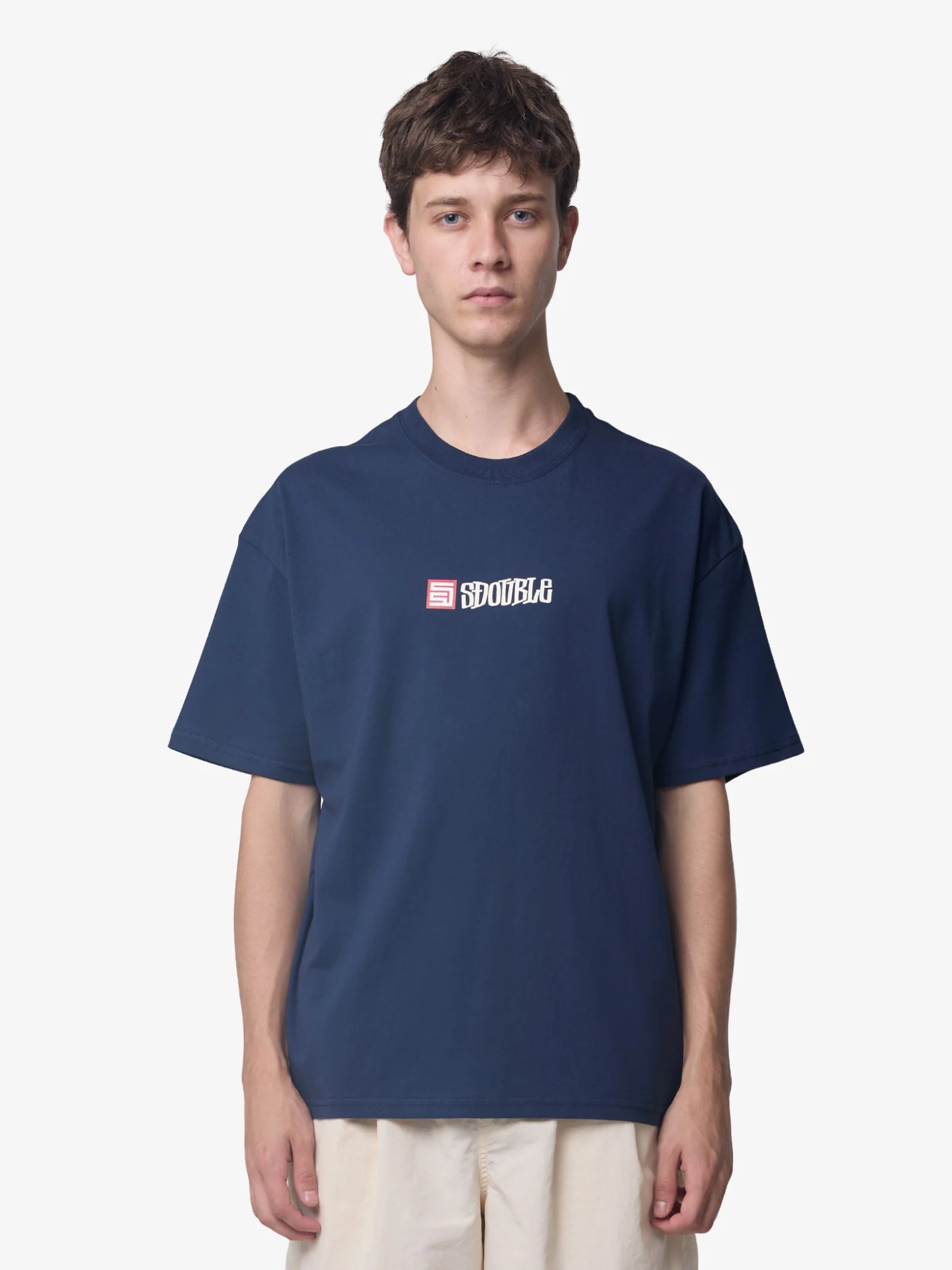 S Cube Mid Block Short Sleeve Tee