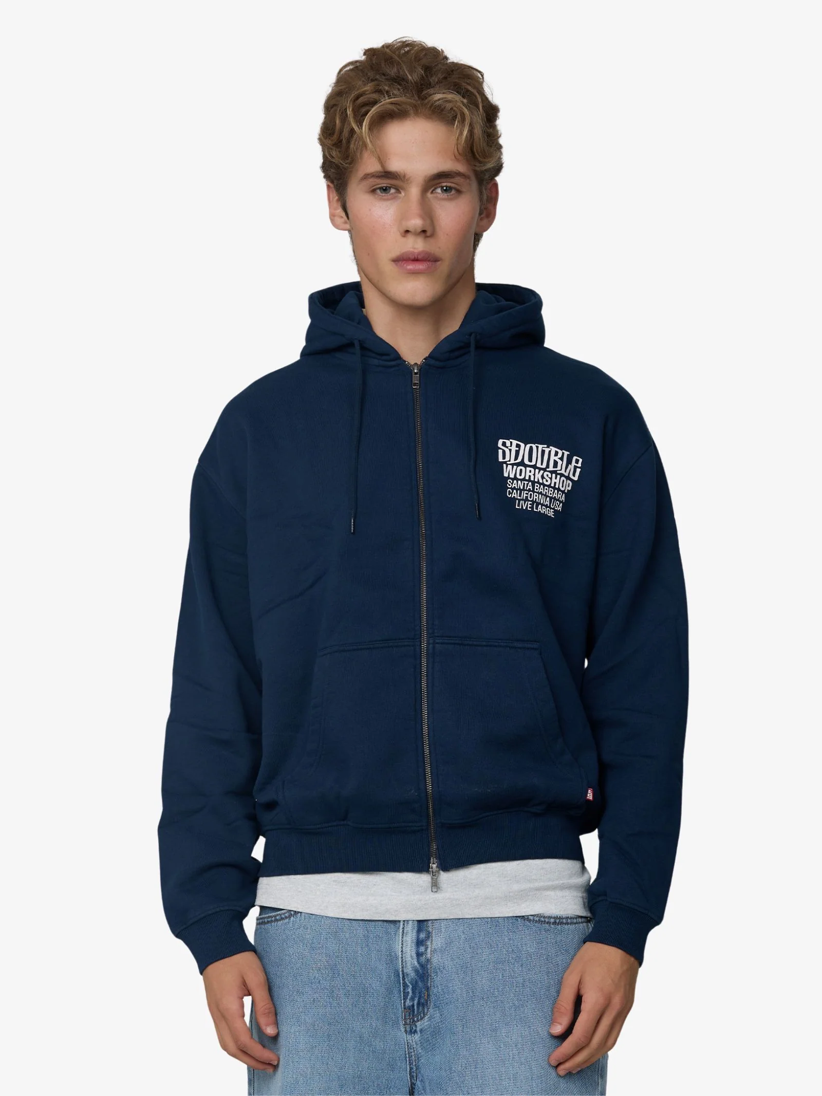 Workshop Fleece Zip Hood