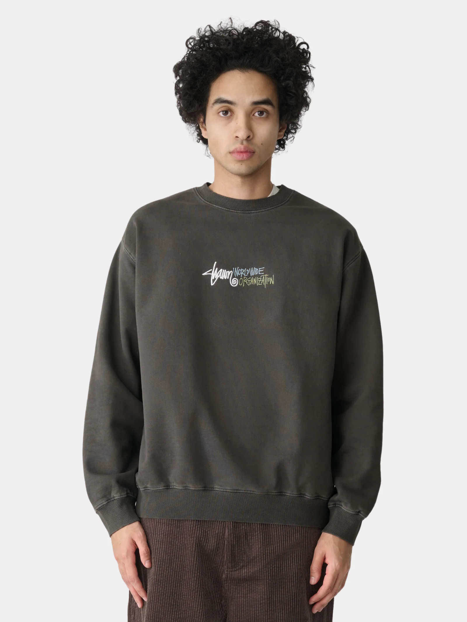 WWO Crest Crew's Script Stack Sweater Vest