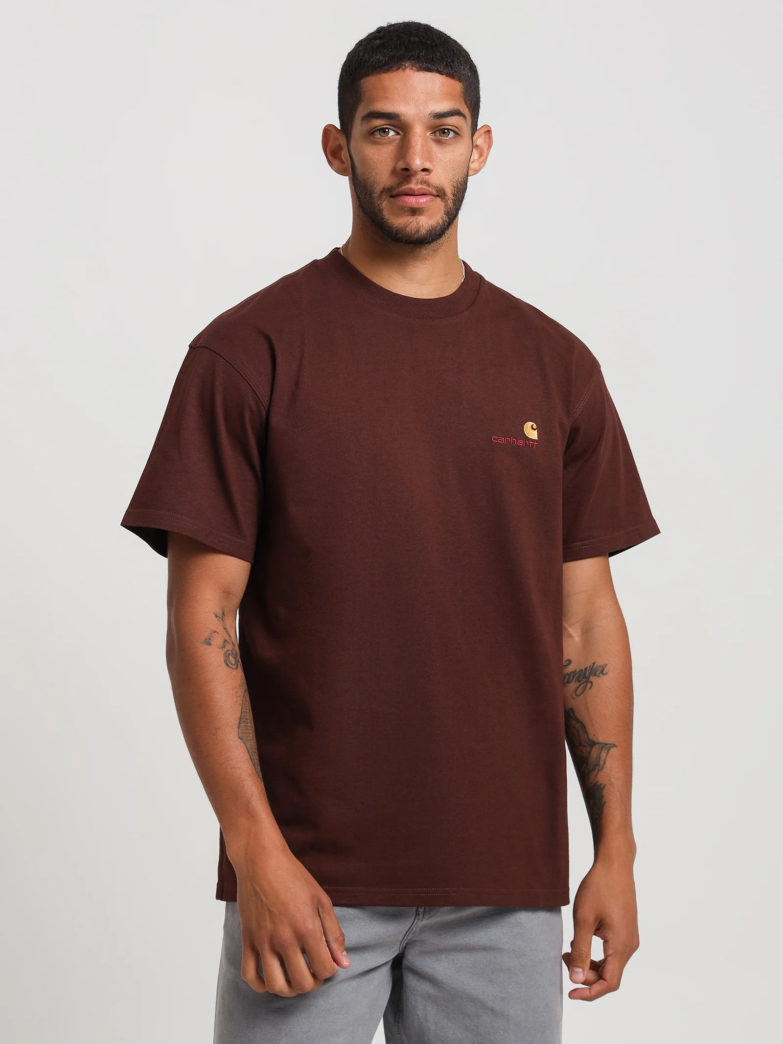 Short Sleeve American Script T-Shirt