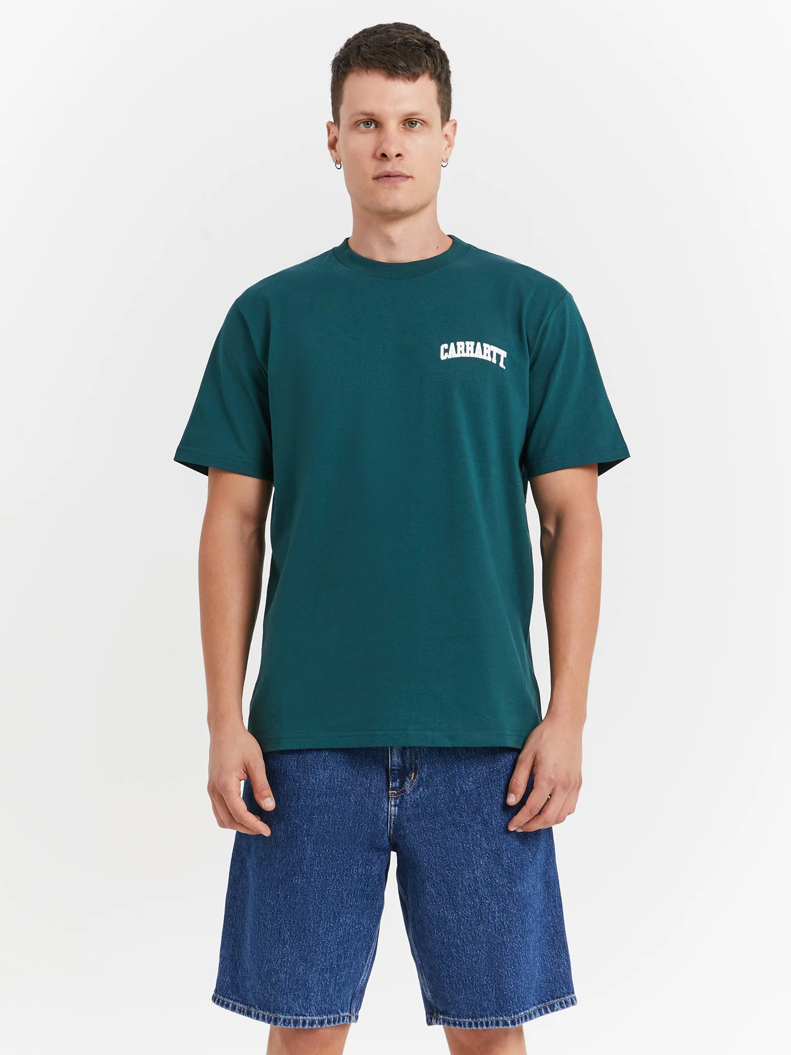 Short Sleeve University Script T-Shirt