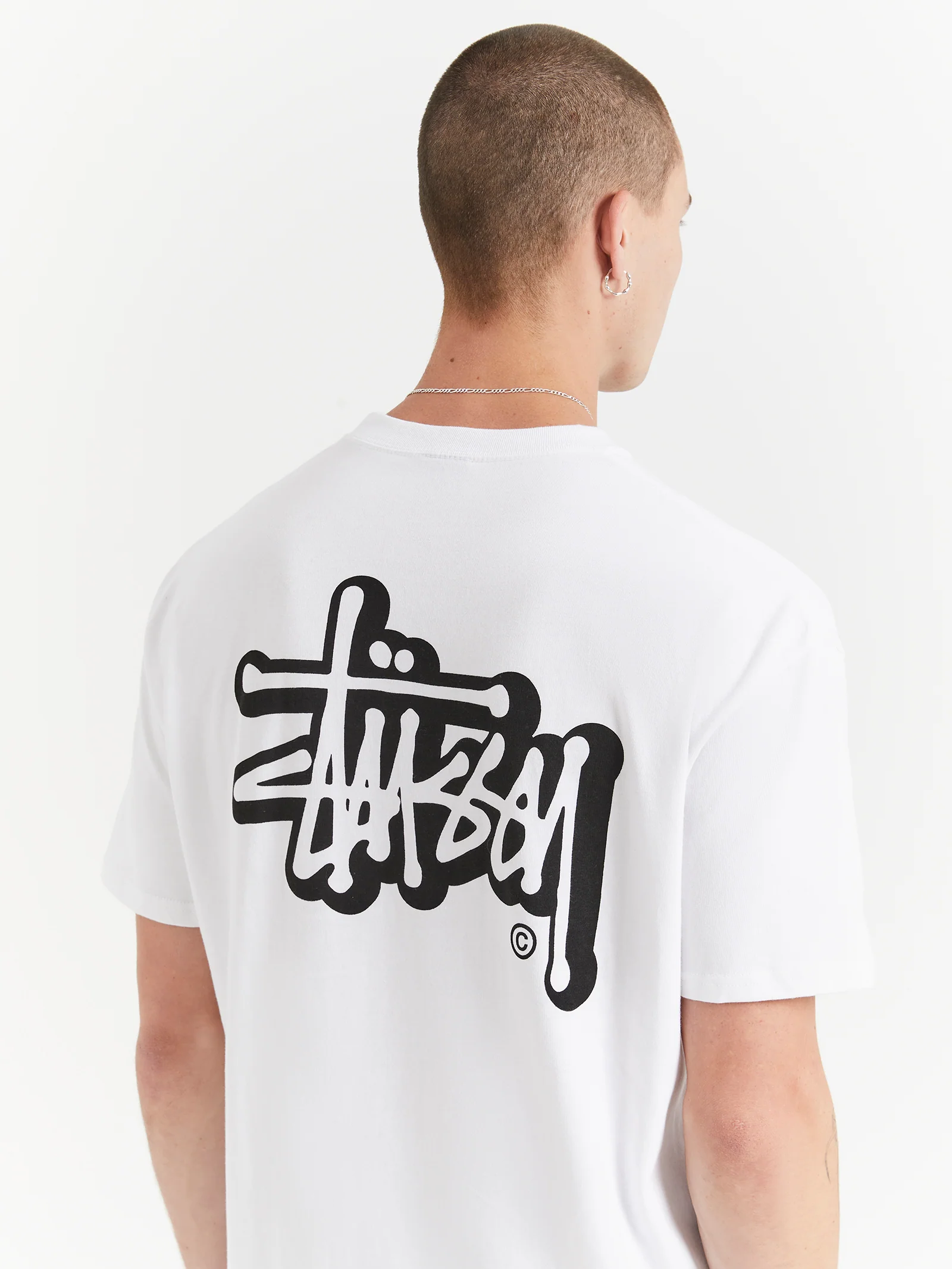 Solid Offset Graffiti Heavyweight T-Shirt