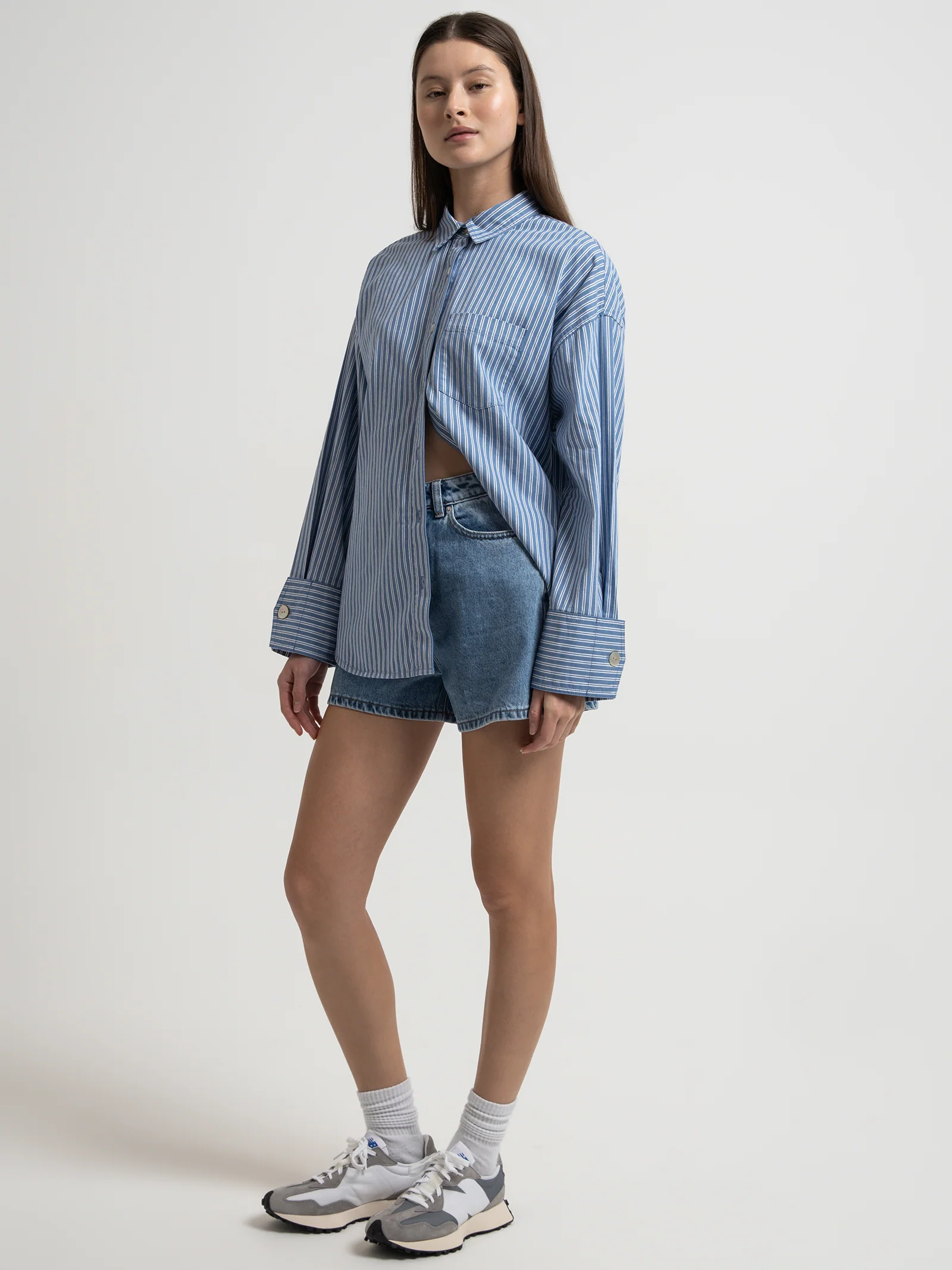 Sora Stripe Shirt - Image 5