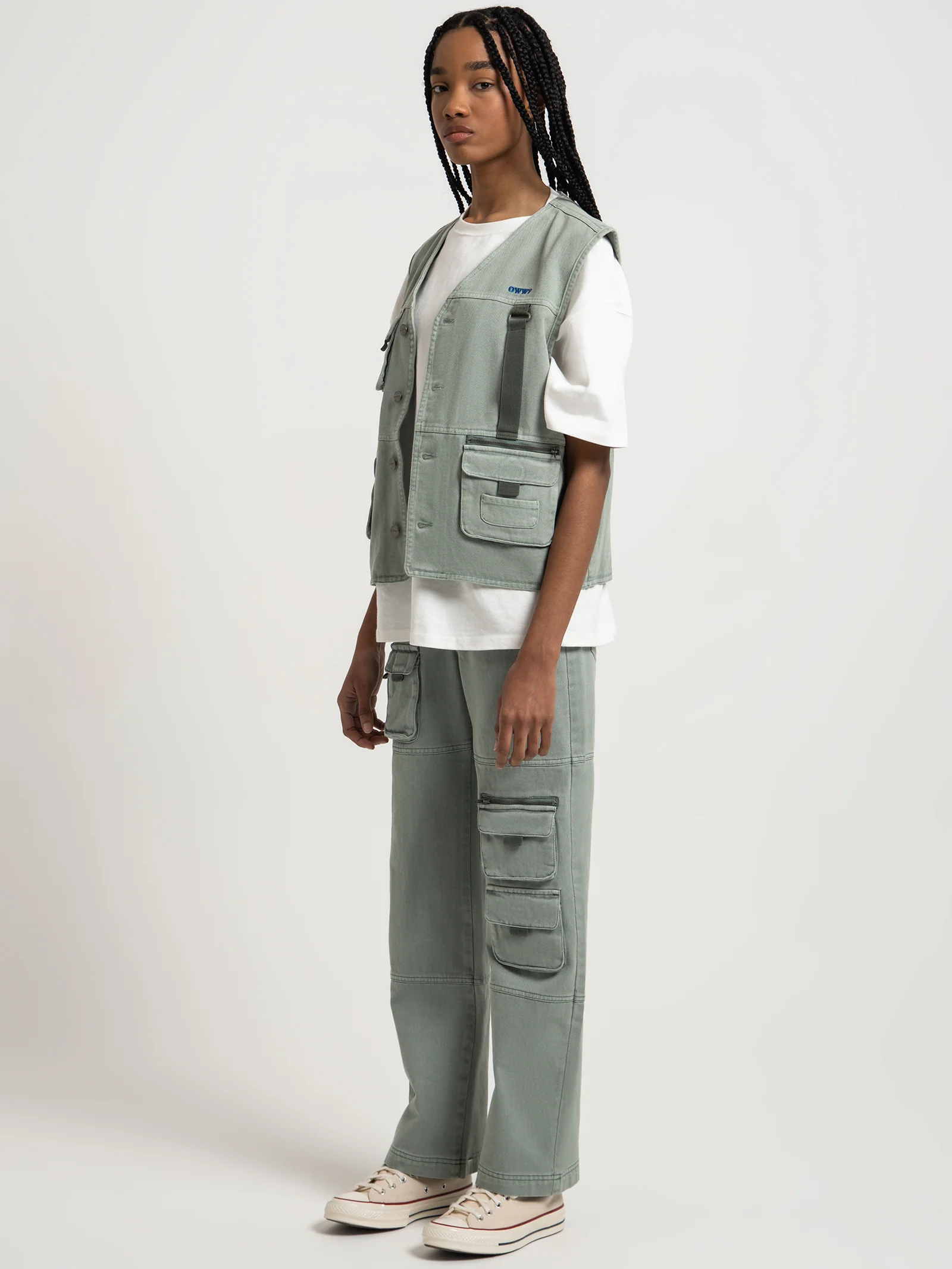 Stamped Owwy Utility Vest - Image 3