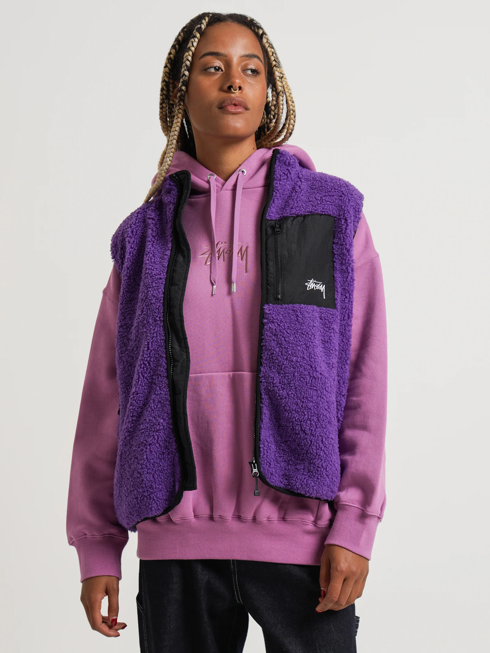 Stock Sherpa Vest