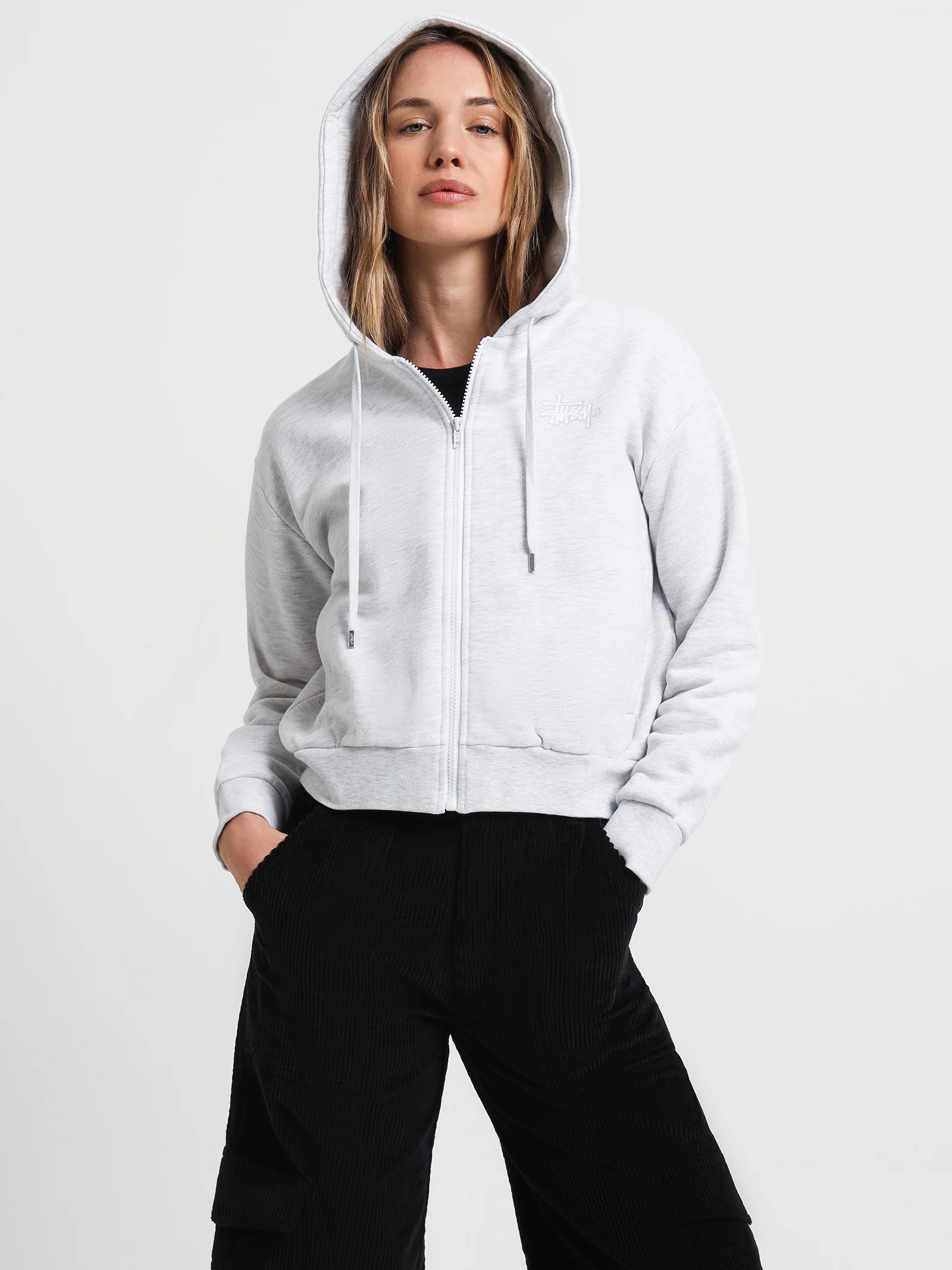 Stock Zip Through Hoodie