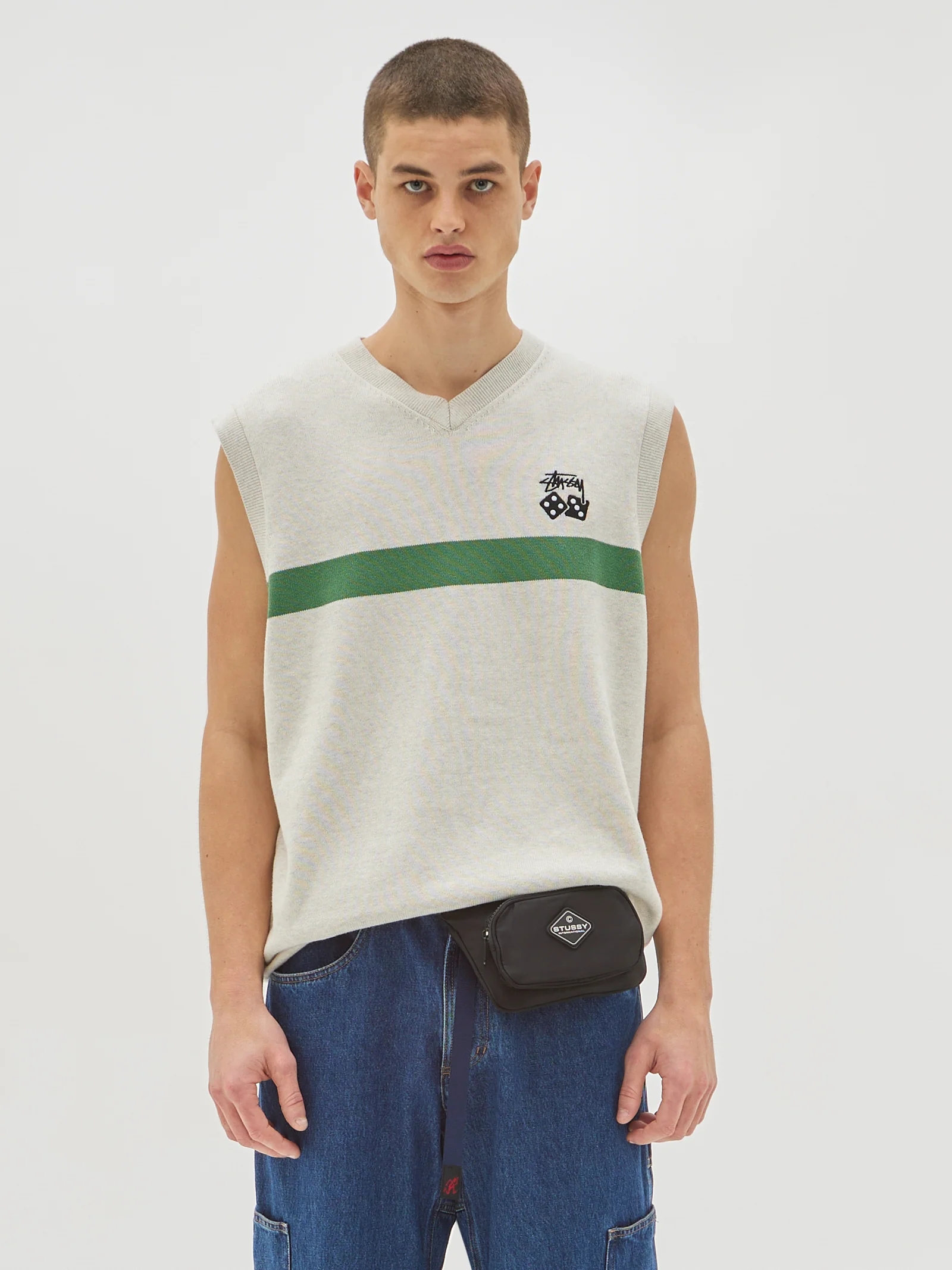 Stripe Dice Vest