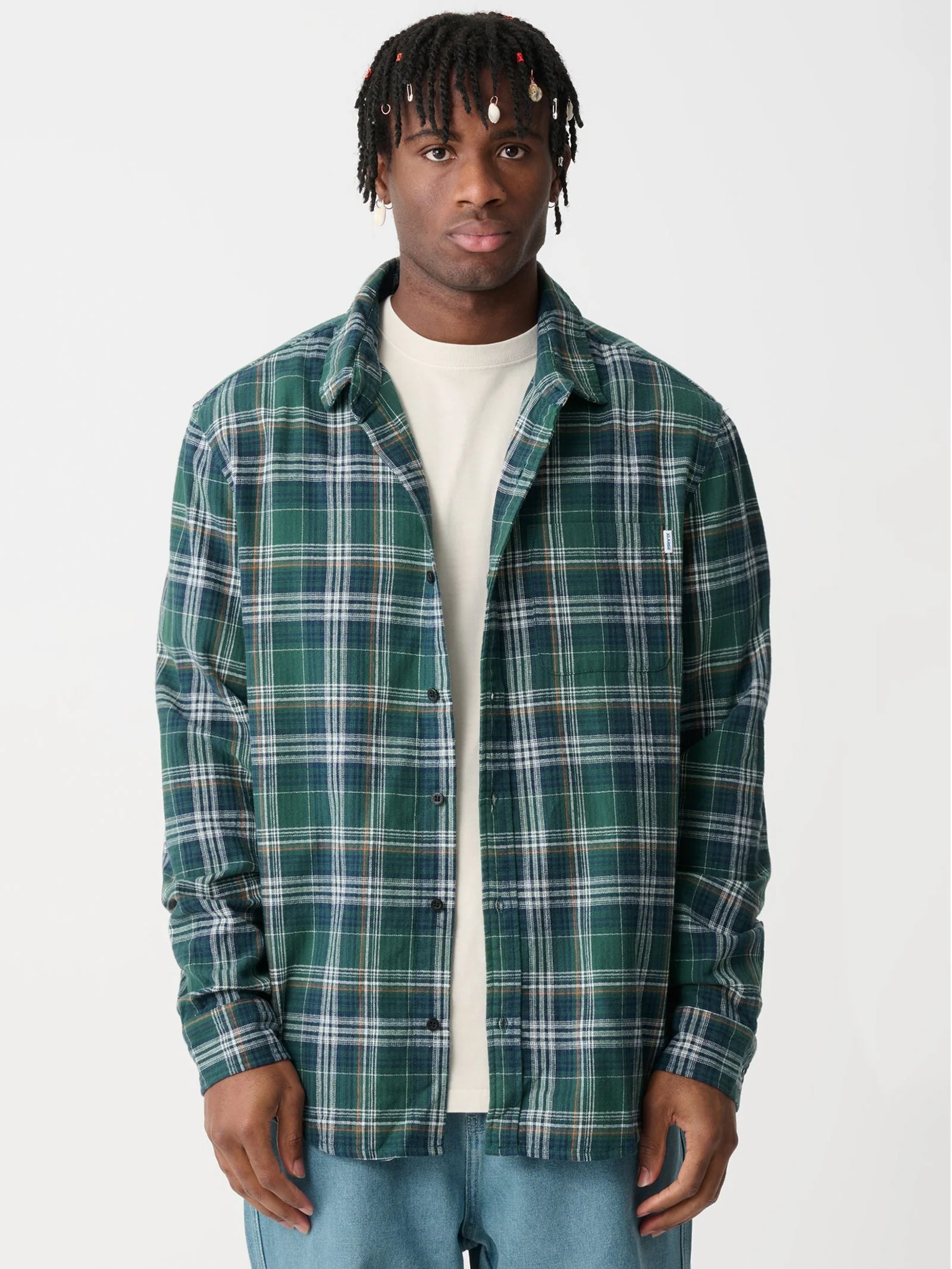 Stung Check Long Shirt