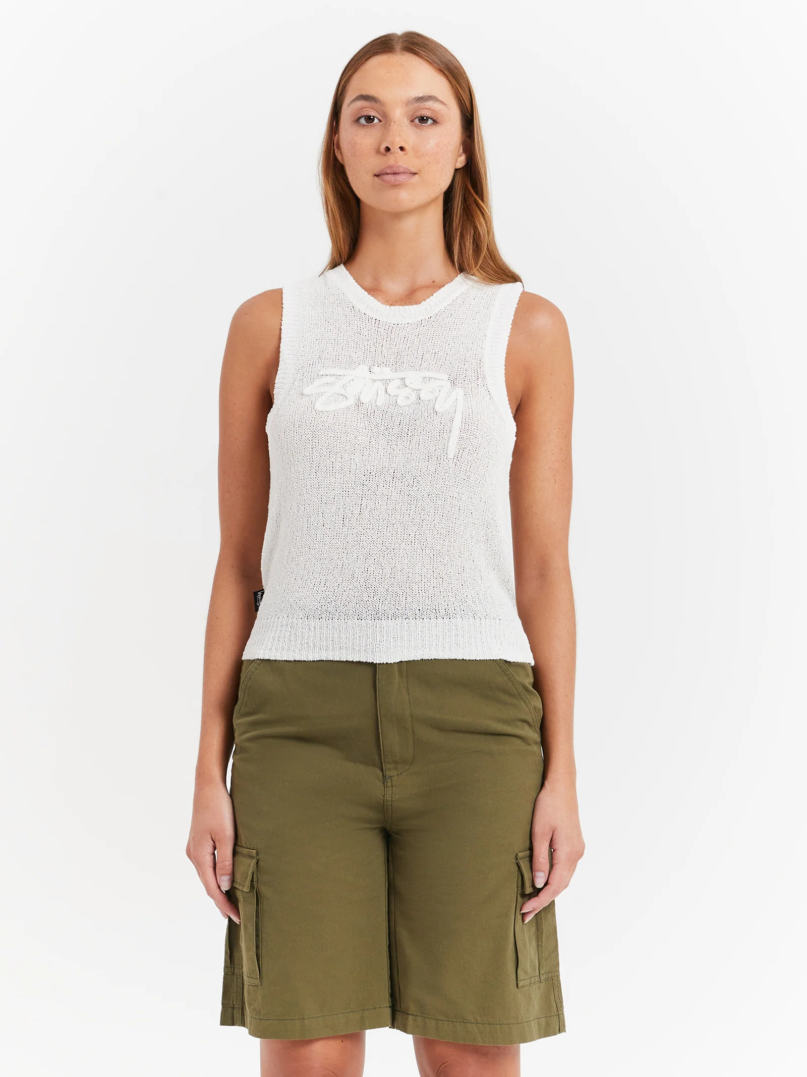 Stussy Designs Loose Knit Vest