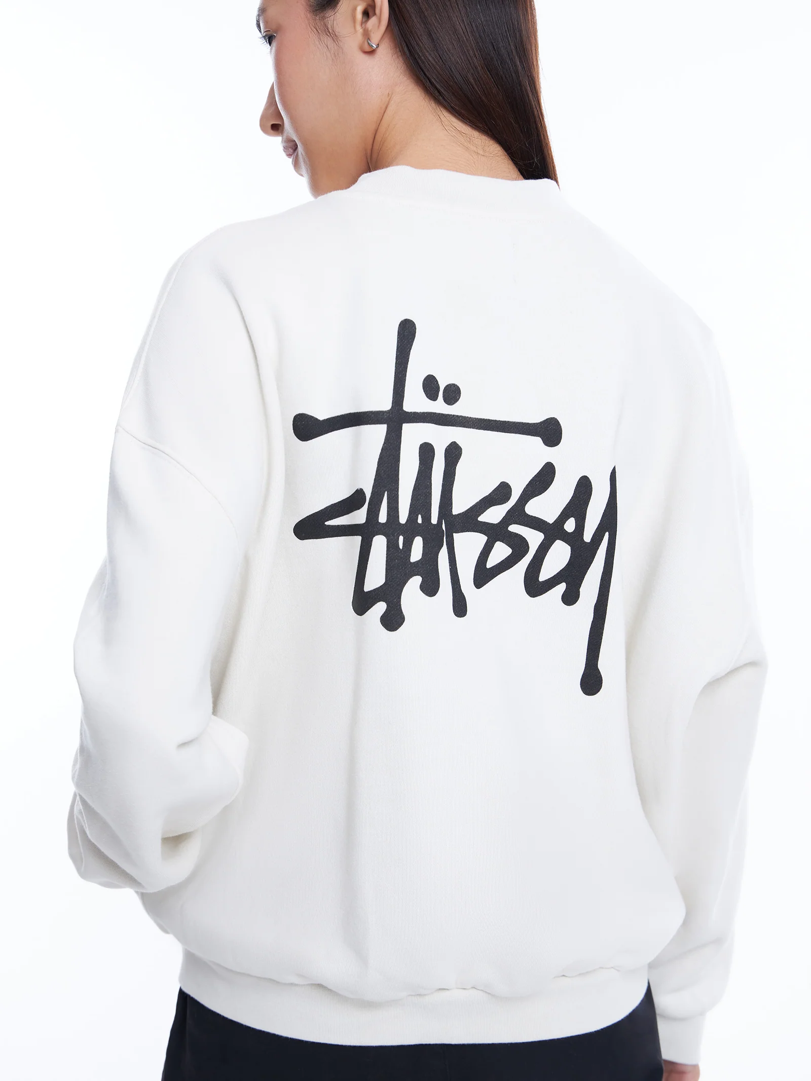 Graffiti Oversized Bomber Sweatshirt