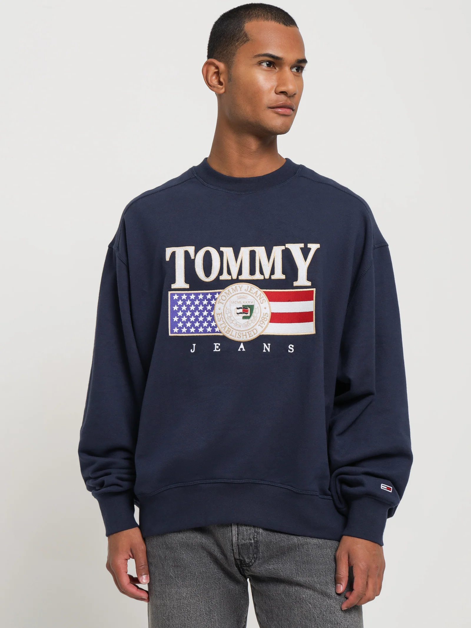 Sueded Comfort Fit Sweatshirt