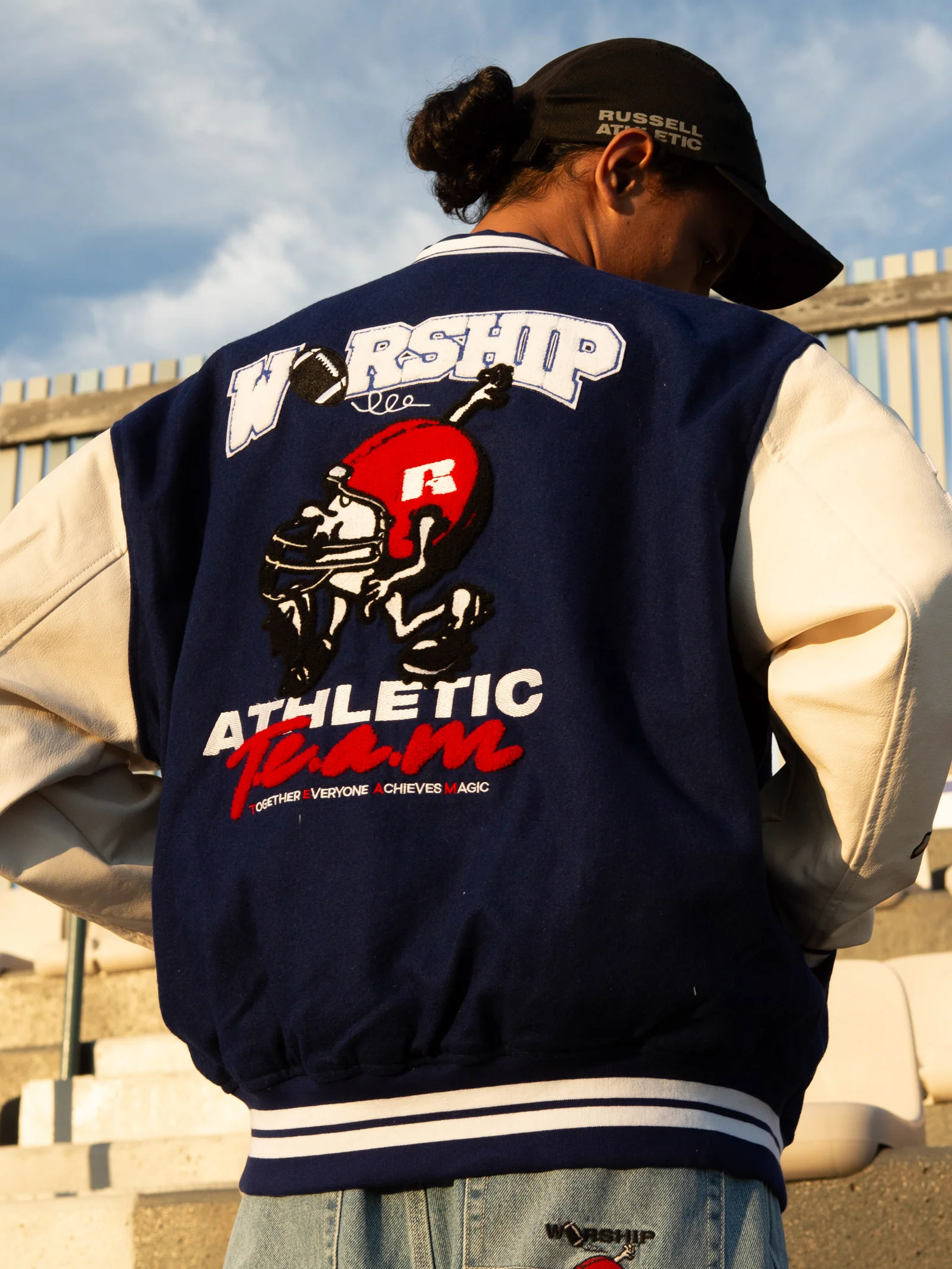 Team Spirit Letterman Jacket