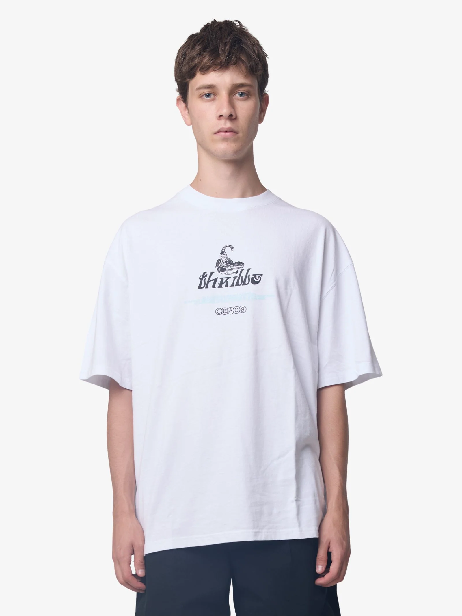 Chaotic State Box Fit Oversize Tee