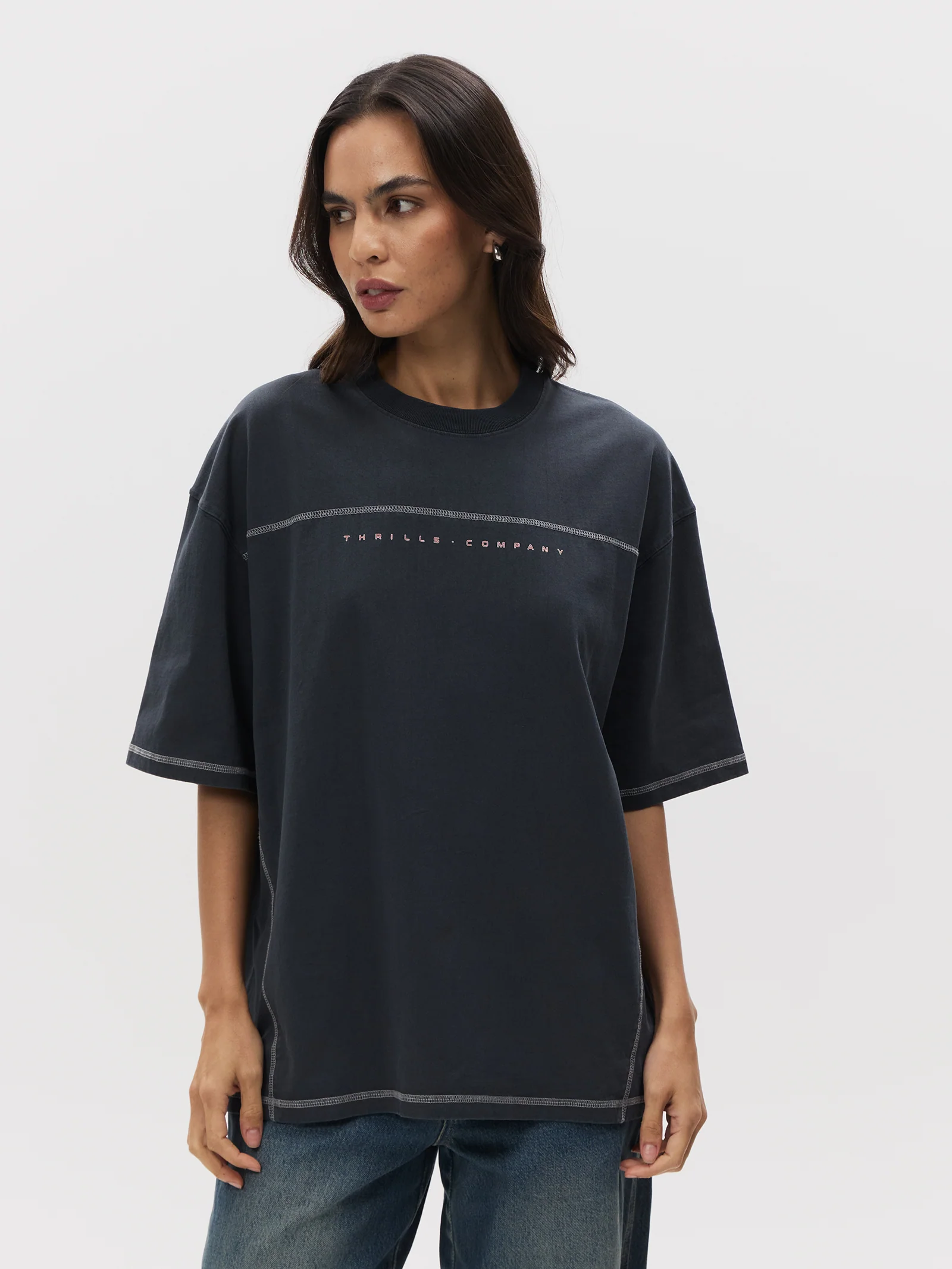 Compact Oversize Panel Tee