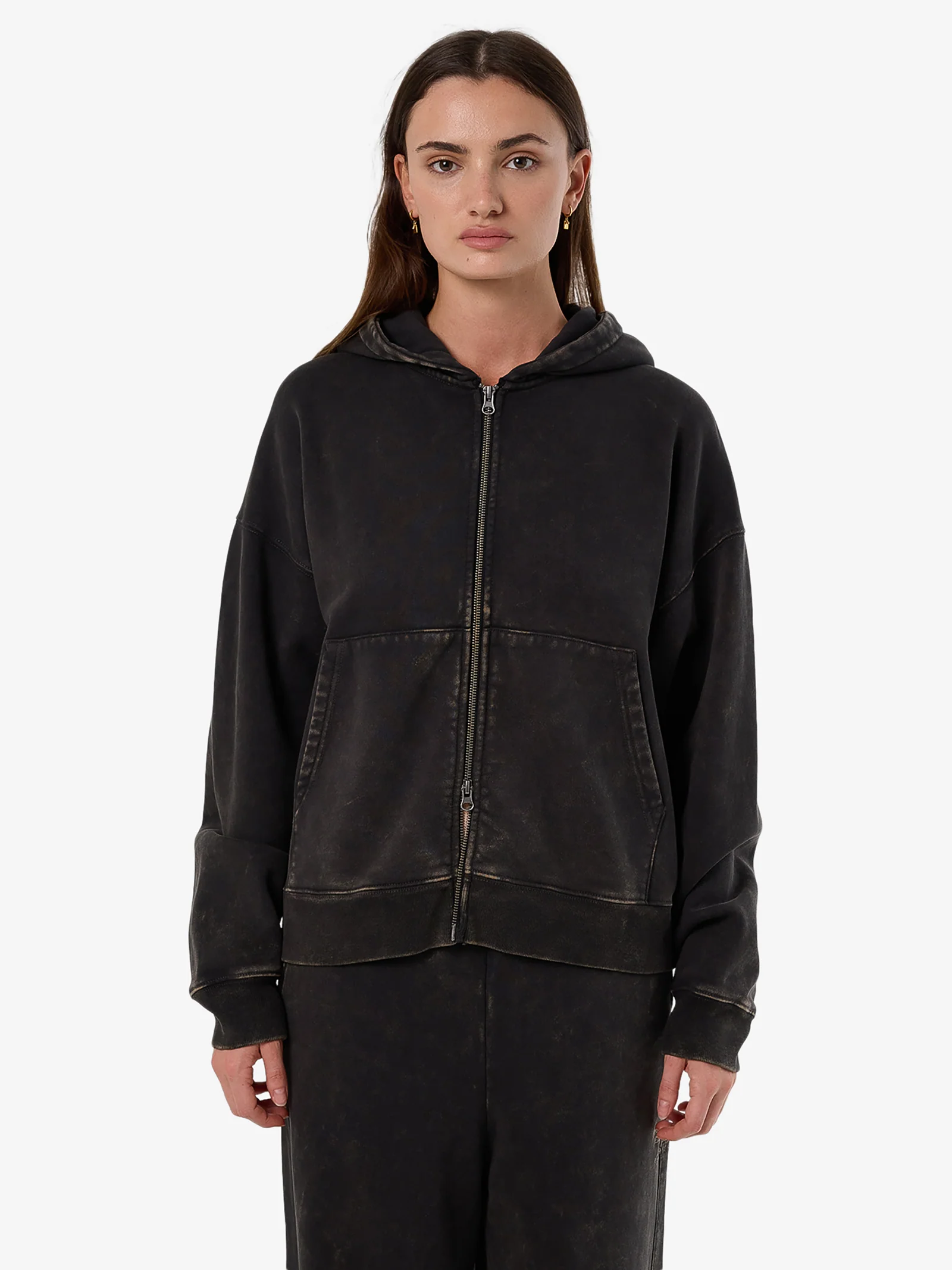 Dissolve Zip Hood Fleece