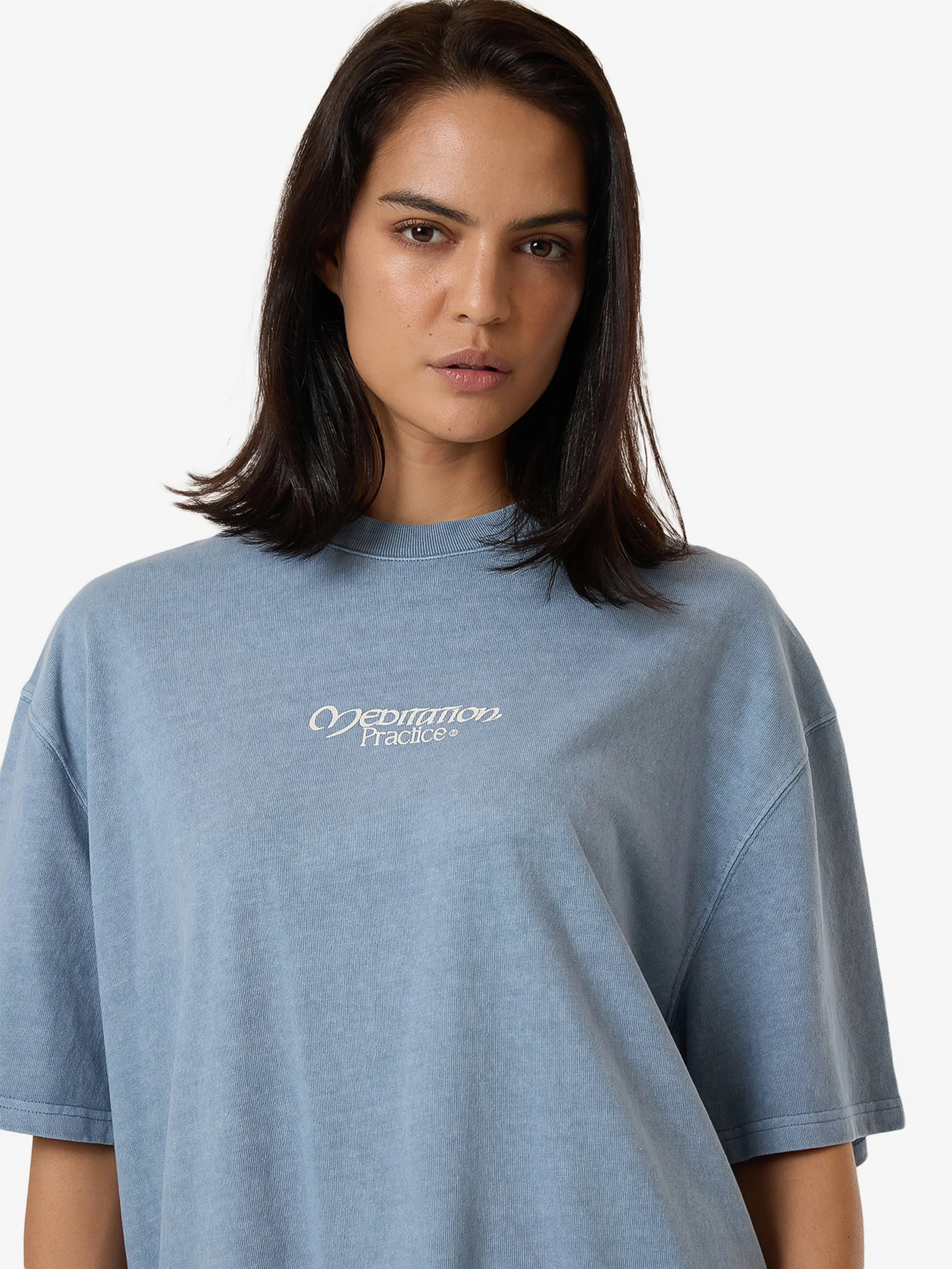 Meditation Practice Oversized Tee