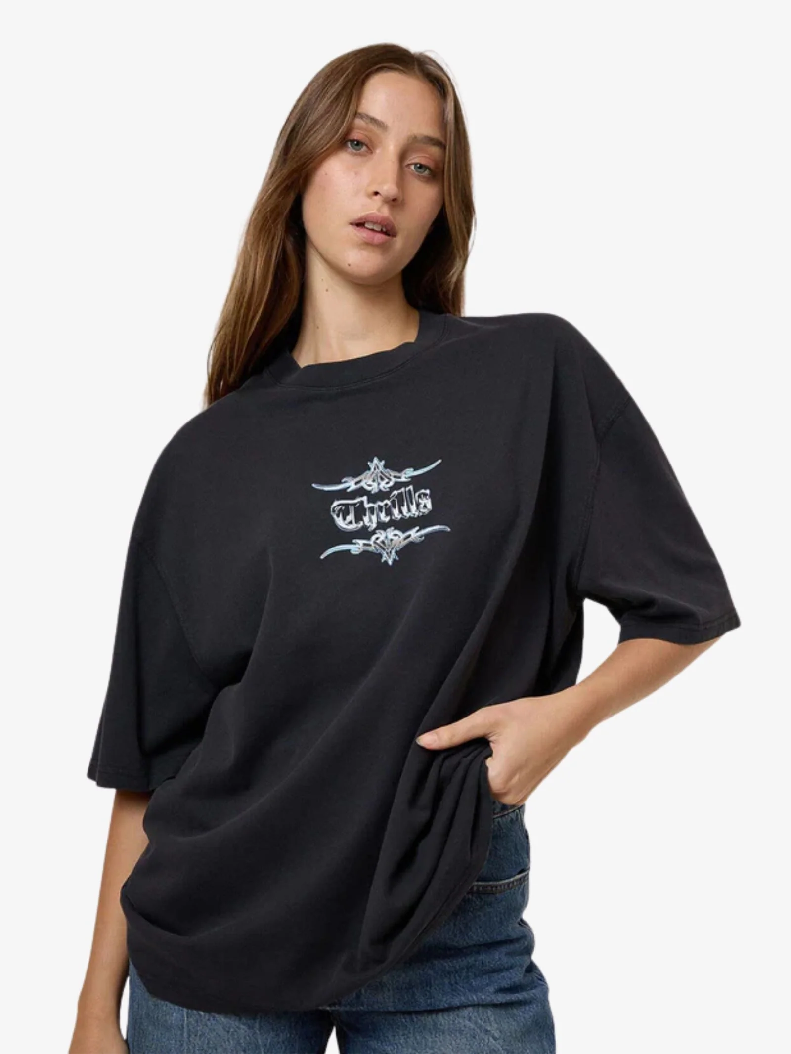 Metal And Mayhem Oversized Tee