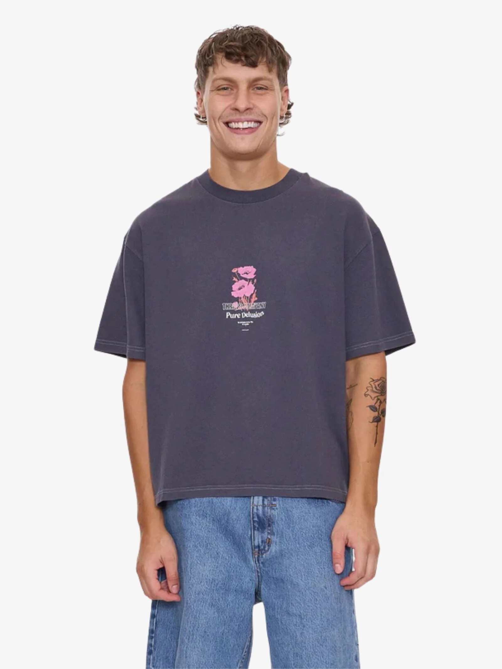 Pure Delusion Box Fit Oversize Tee