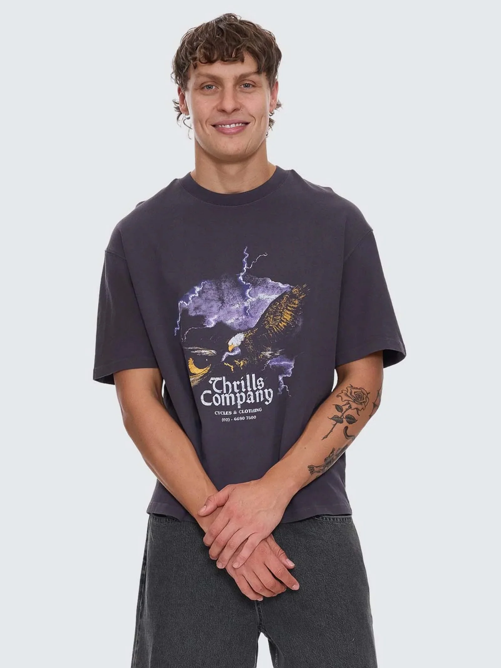 Risk Box Fit Oversize Short Tee
