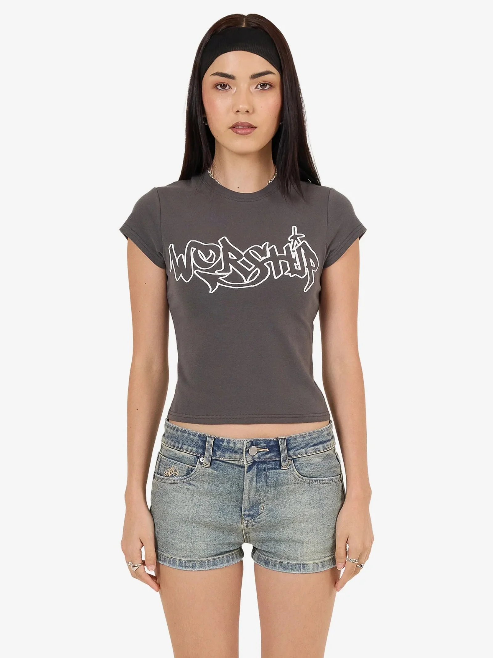 Throws Cap Sleeve Tee