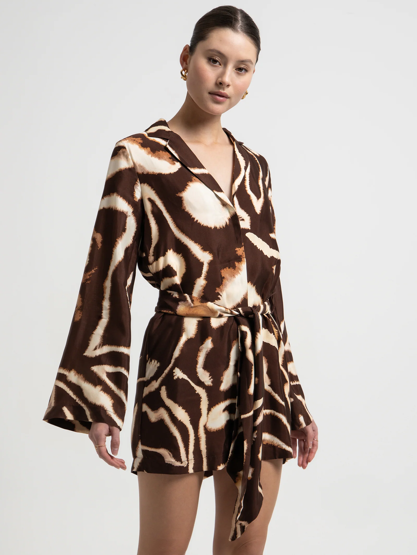 Tidal Belted Shirt Dress