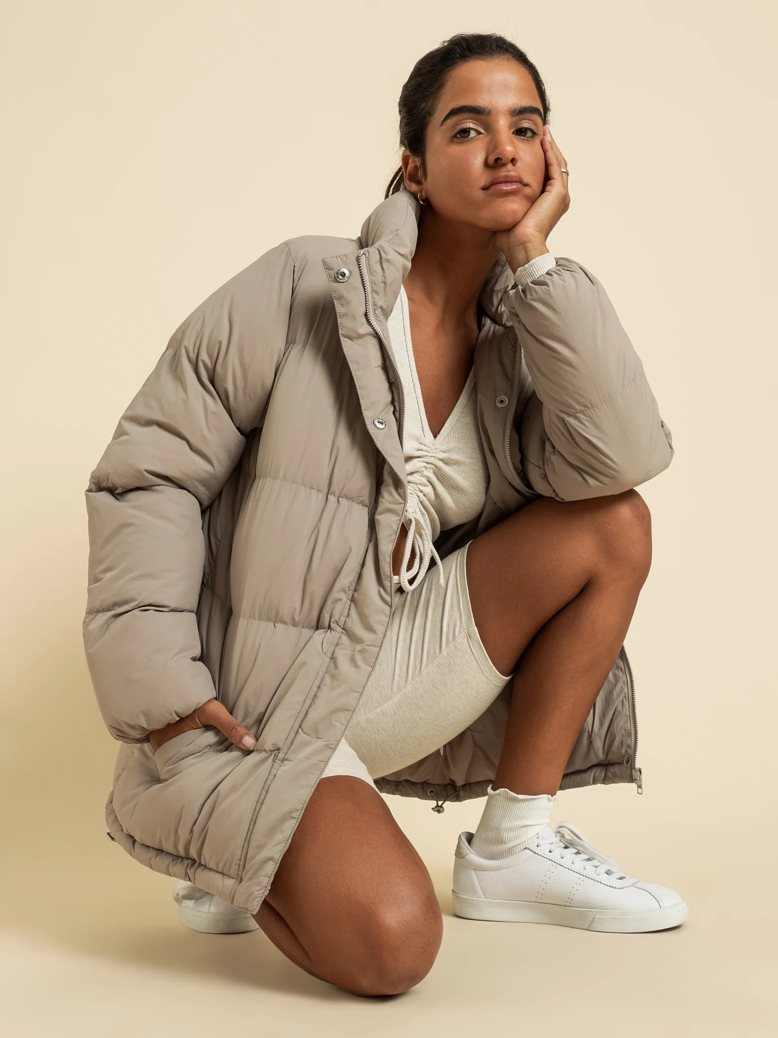 Topher Longline Puffer Jacket - Image 5
