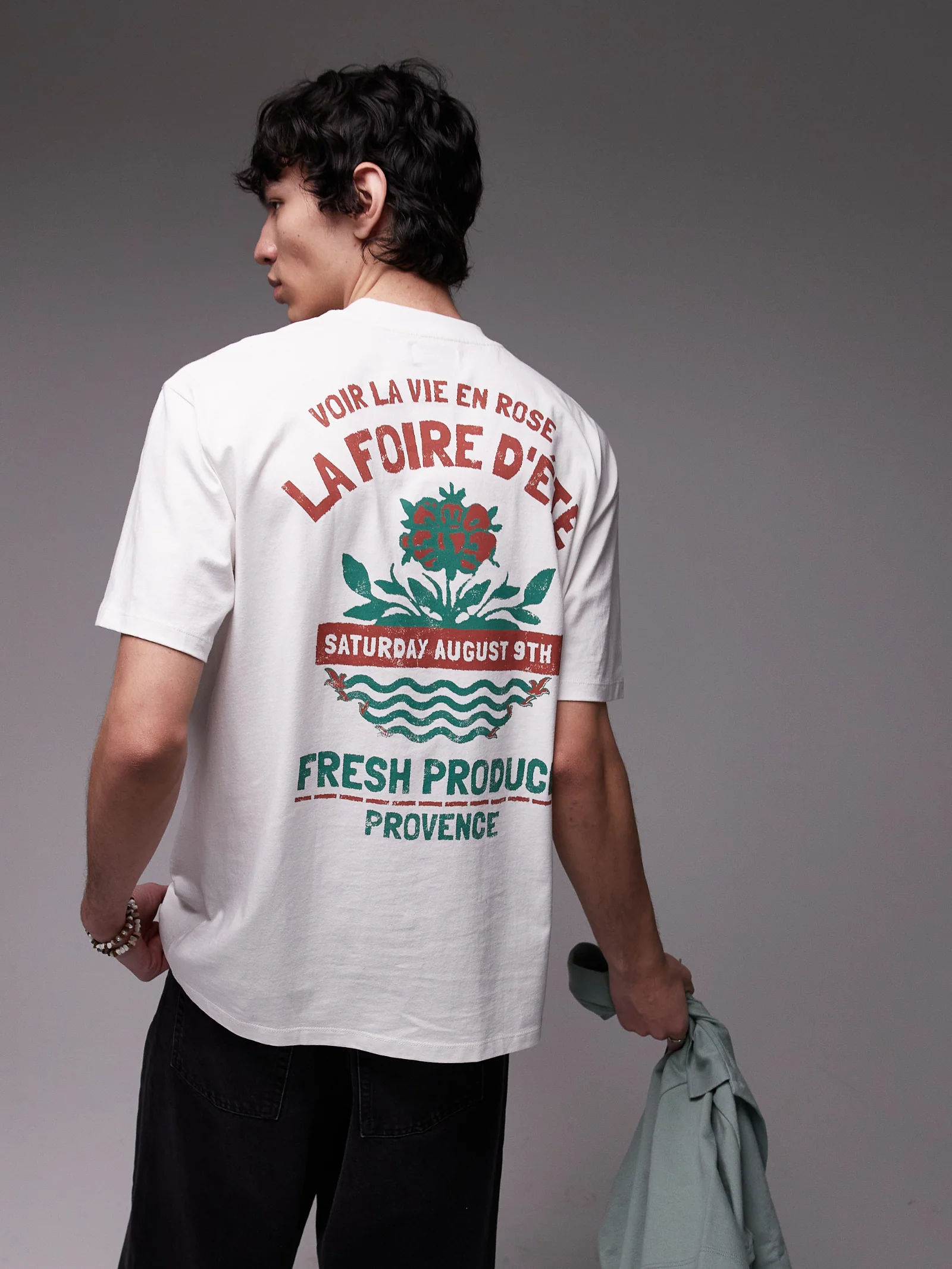 Oversized Rose T-Shirt