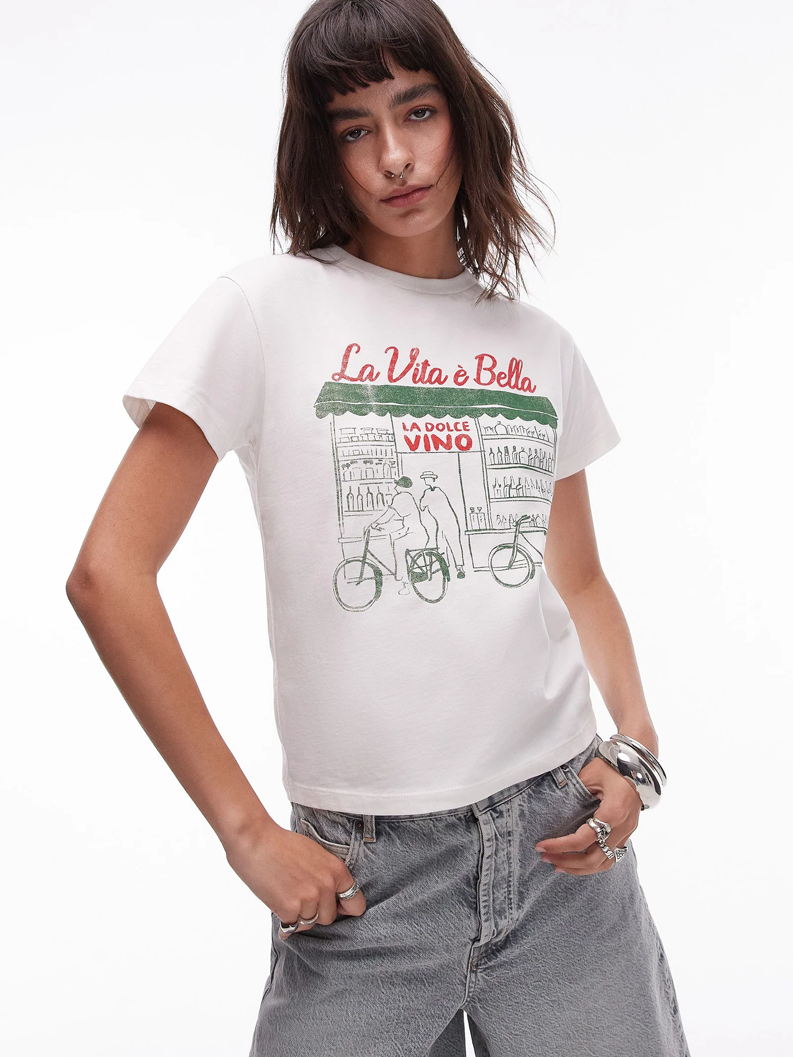 La Vita E Bella Shrunken Tee