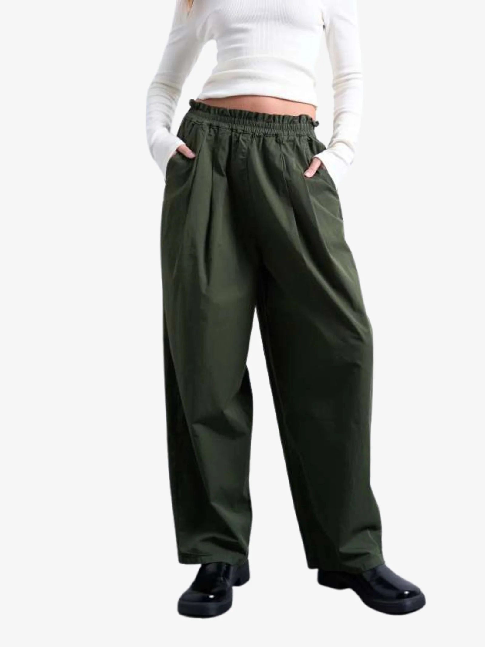 Pleated Balloon Jogger