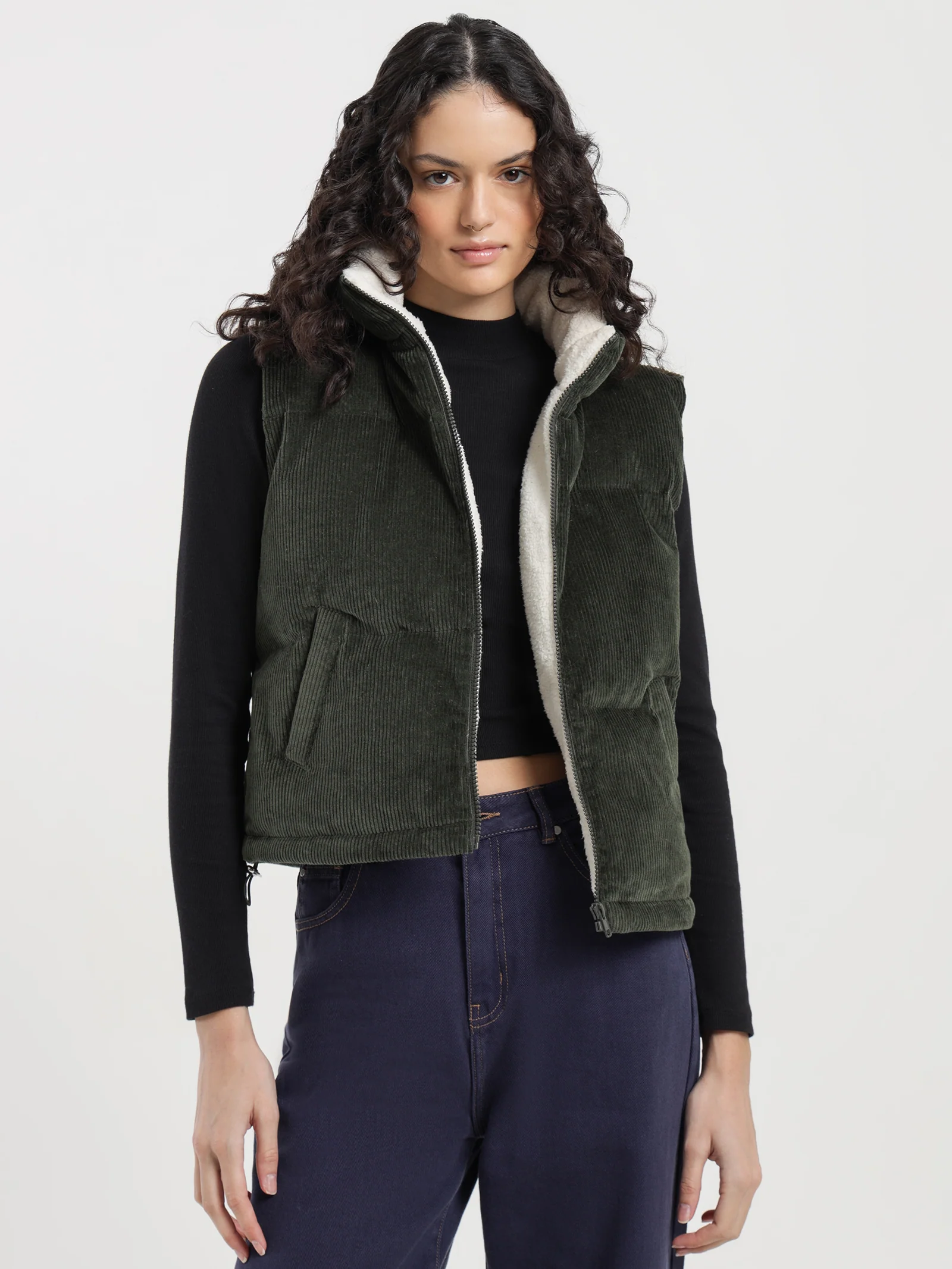 Tyler Cord Puffer Vest