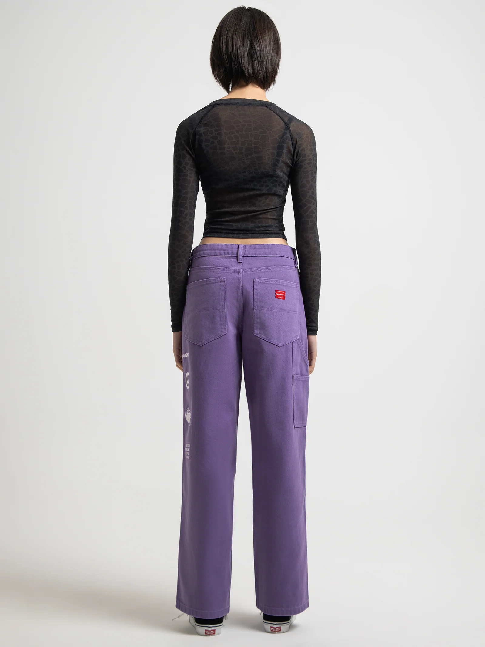 Unhallowed Long Sleeve Mesh Top - Image 5
