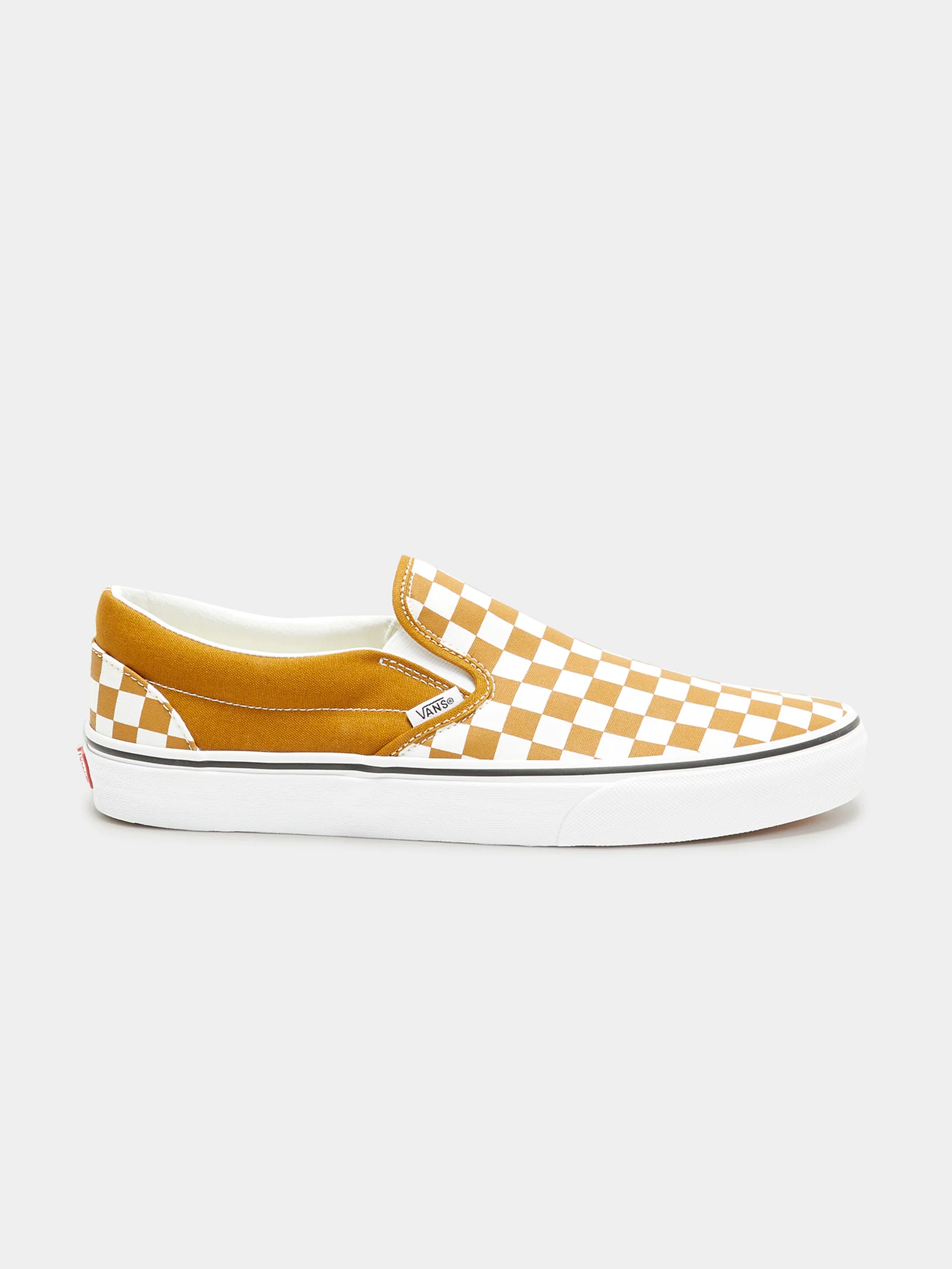 Unisex Color Theory Checkerboard Slip-On Sneakers