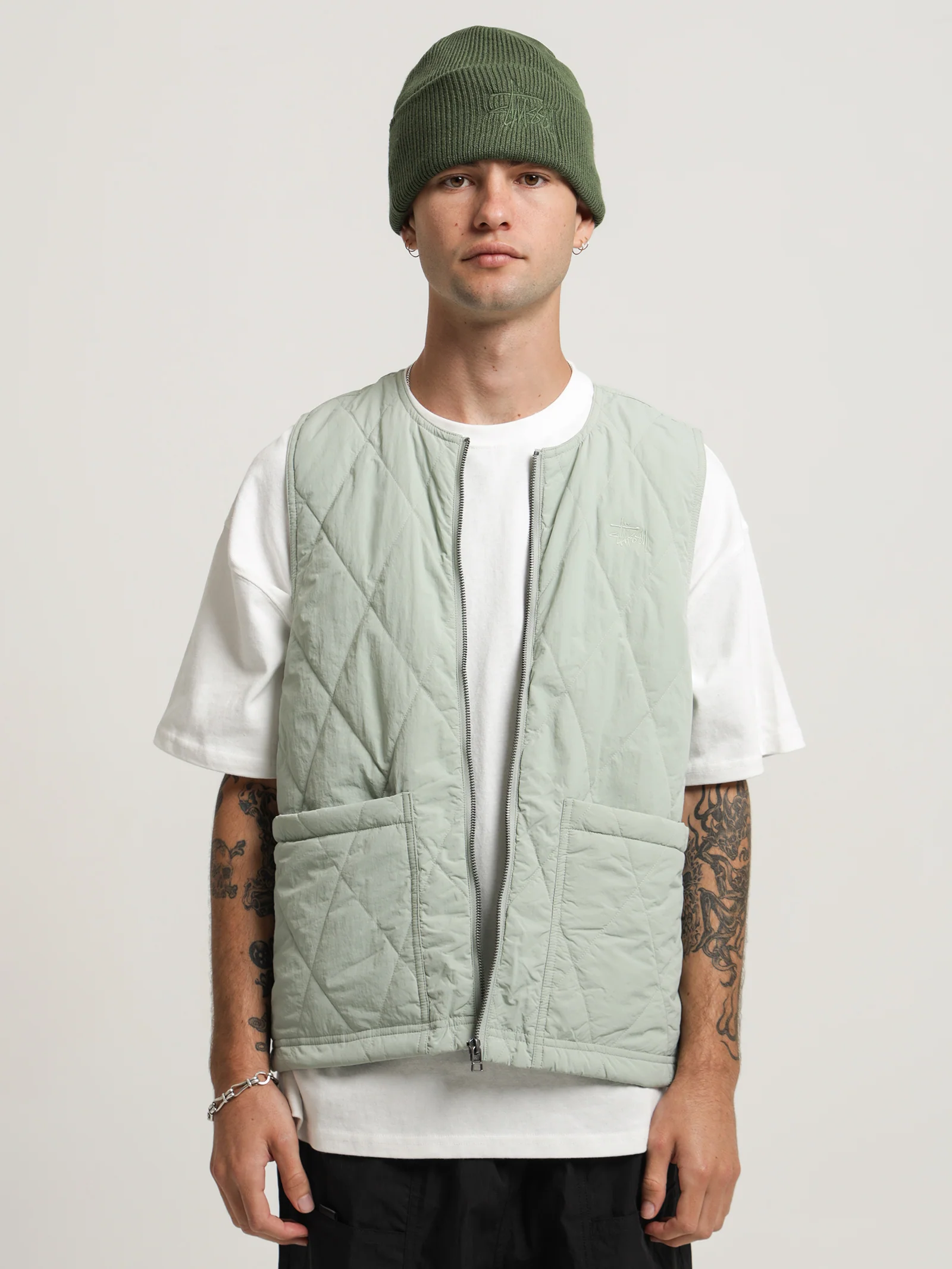 Unisex Diamond Quilted Vest