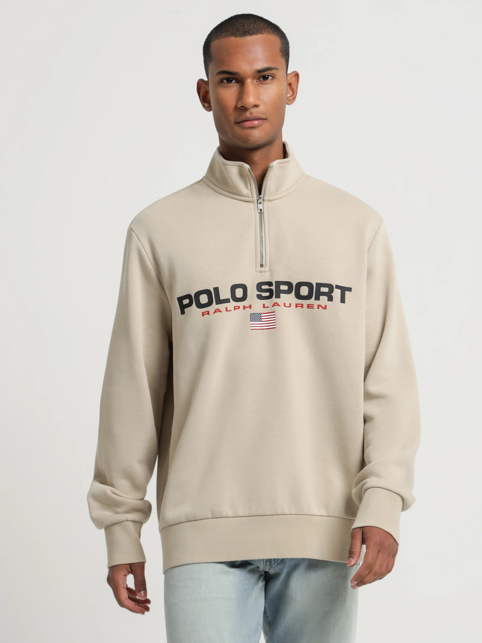 Washed Quarter Zip