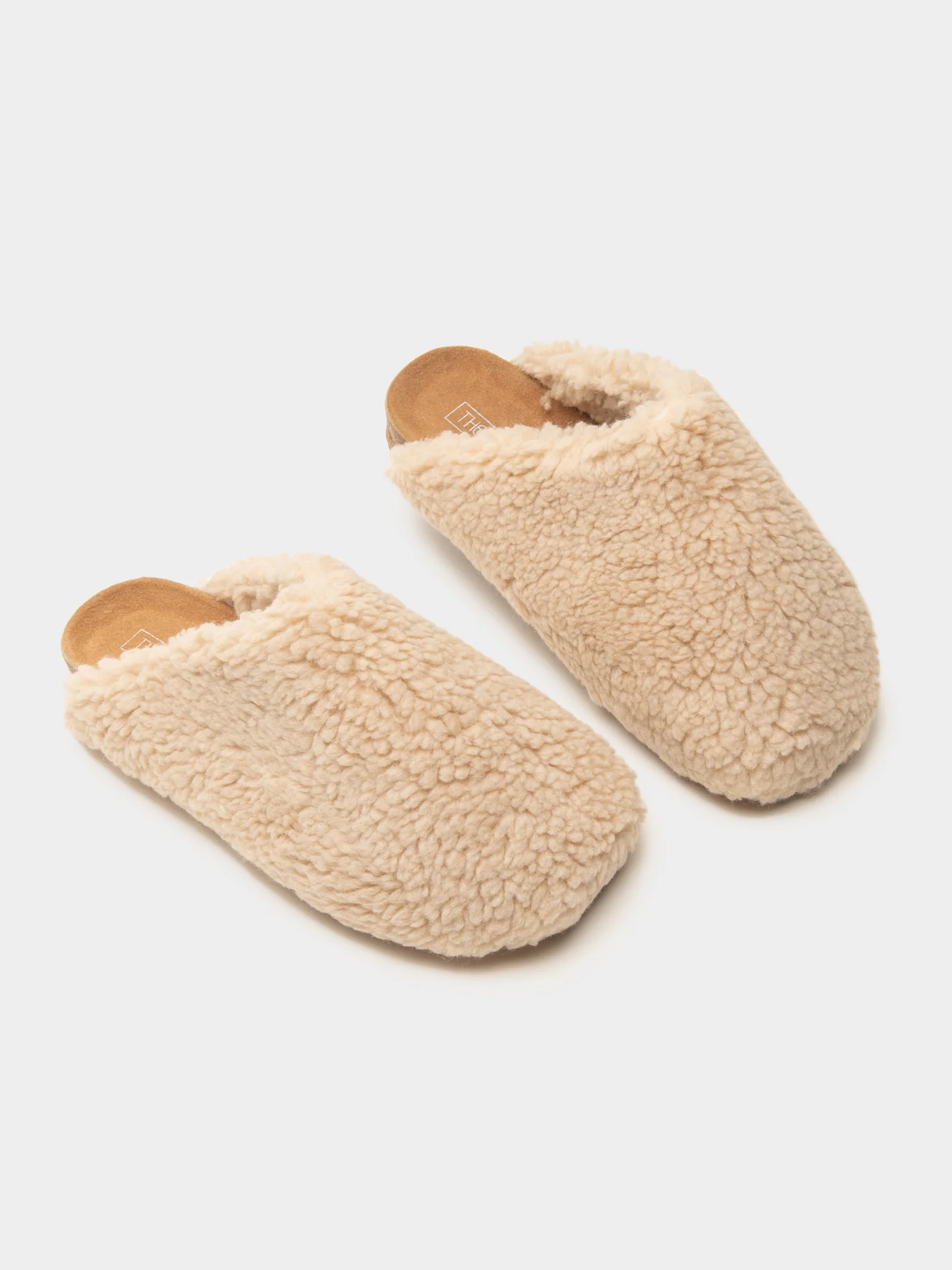 Womens Brenda Sherpa Slides