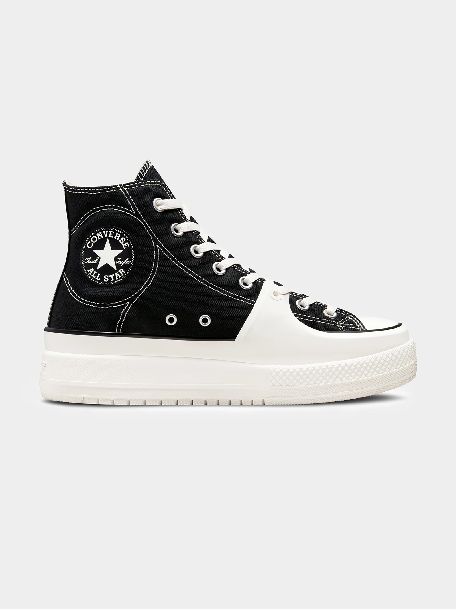 Womens Chuck Taylor All Star Construct Deco Stitch High Top Sneakers