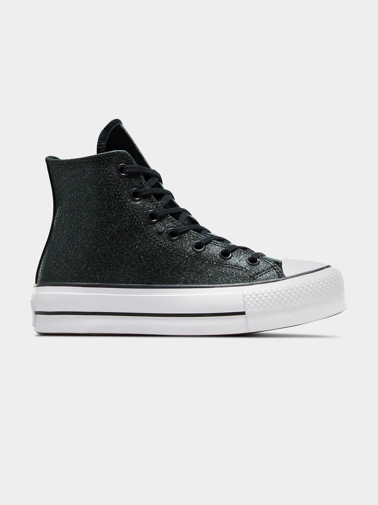 Womens Chuck Taylor All Star Lift Sparkle Party High Top Sneakers