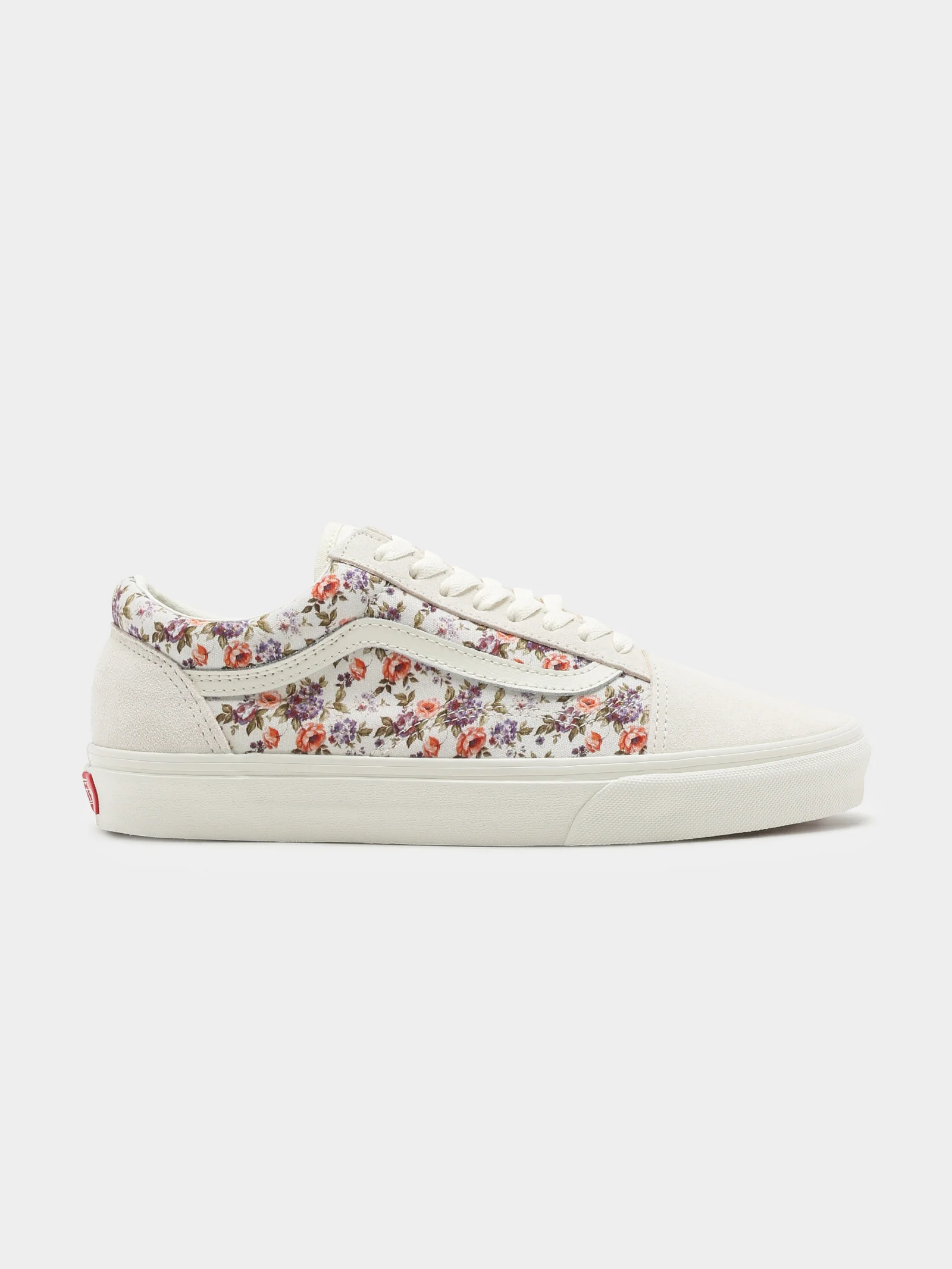 Womens Old Skool Vintage Floral Sneakers