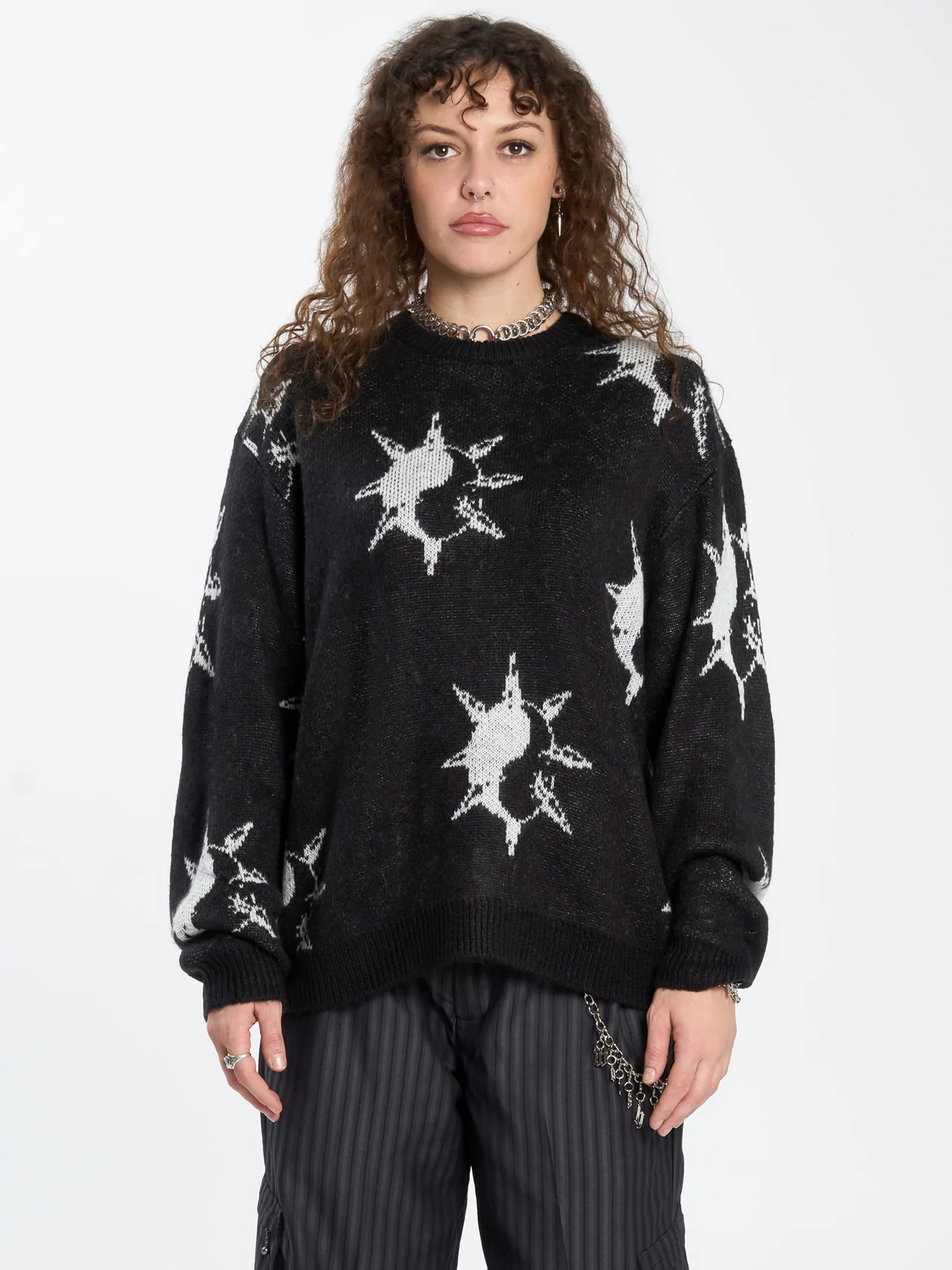 Destino Box Fit Crew Knit